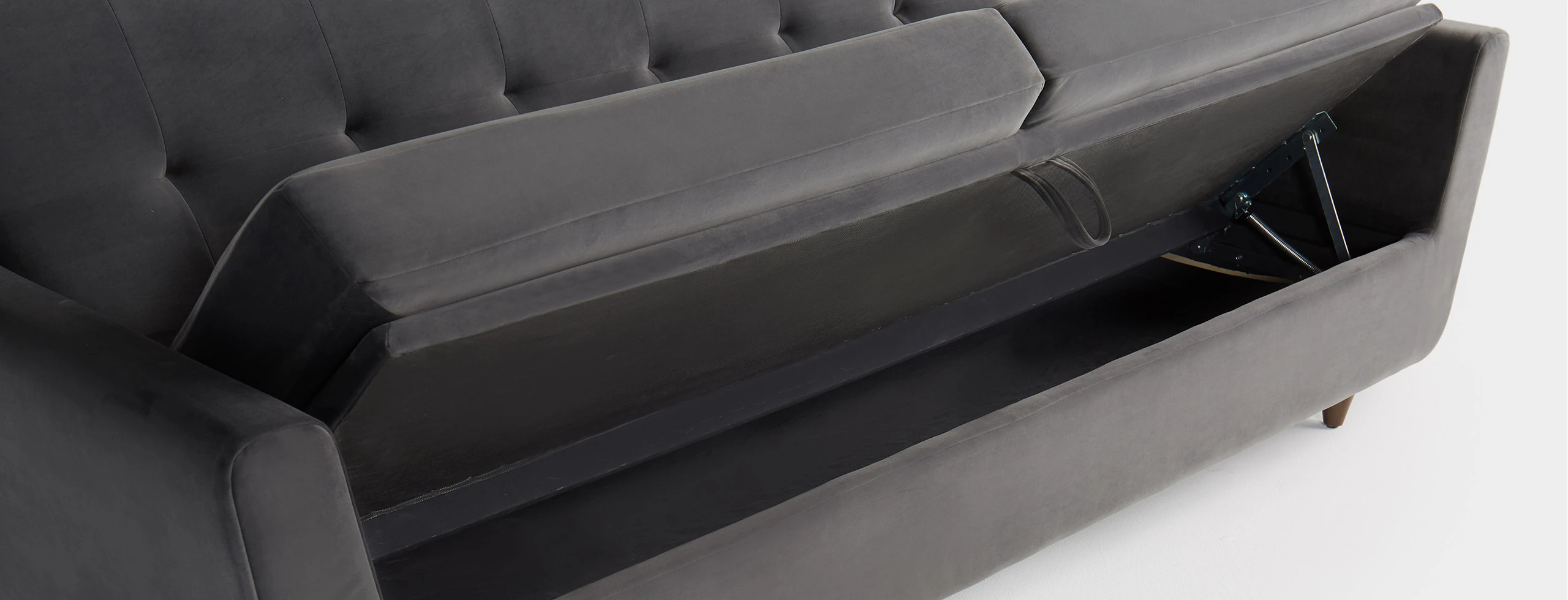 Hero Hughes Storage Sofa Royale Gunmetal