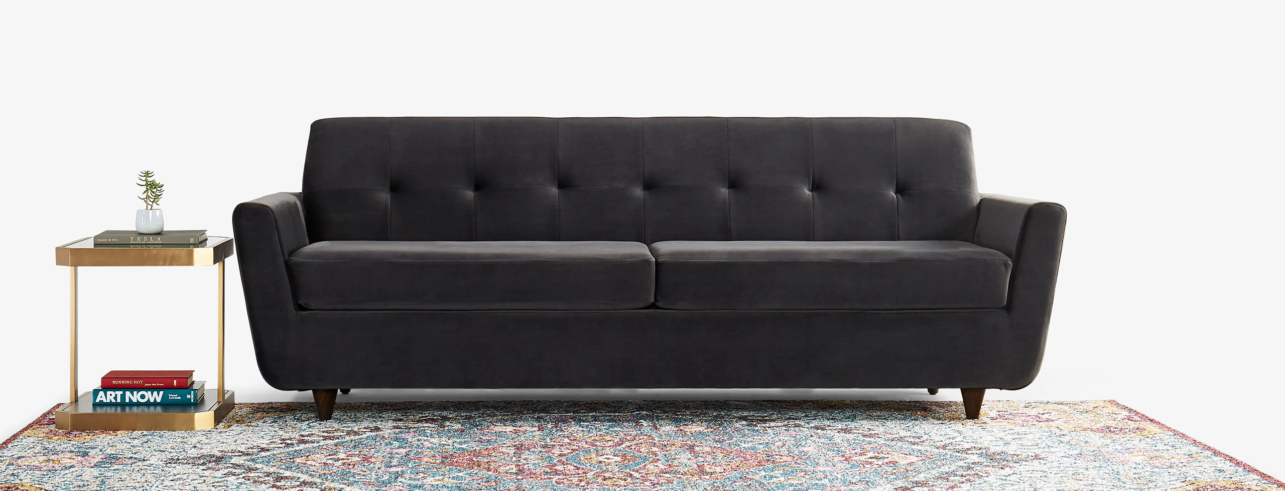 Hughes Storage Sofa Royal Gunmetal