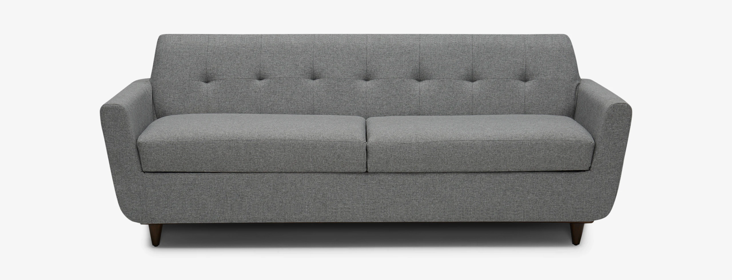 Hughes Storage Sofa Taylor Felt Grey