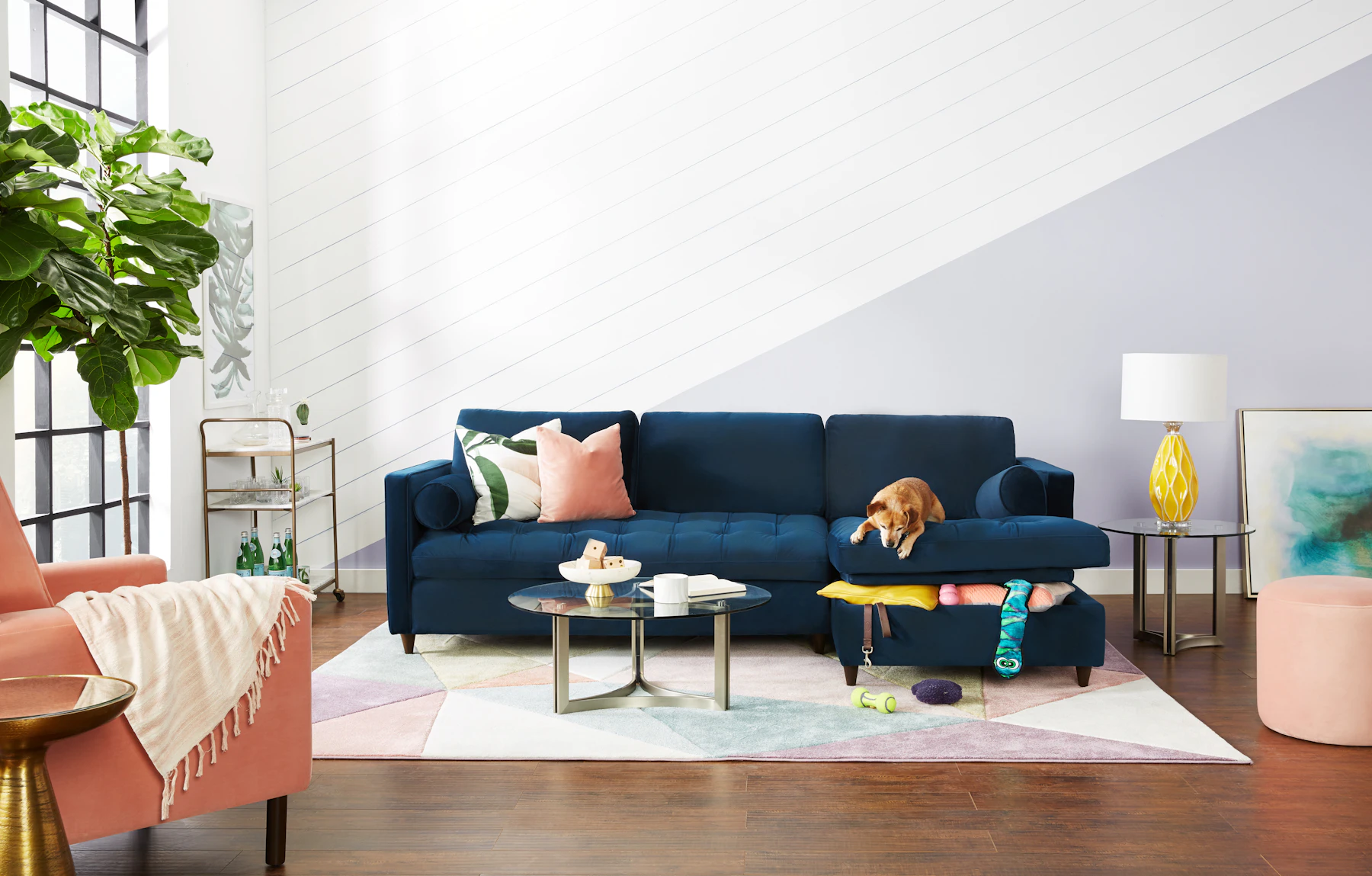Briar Sectional with Storage