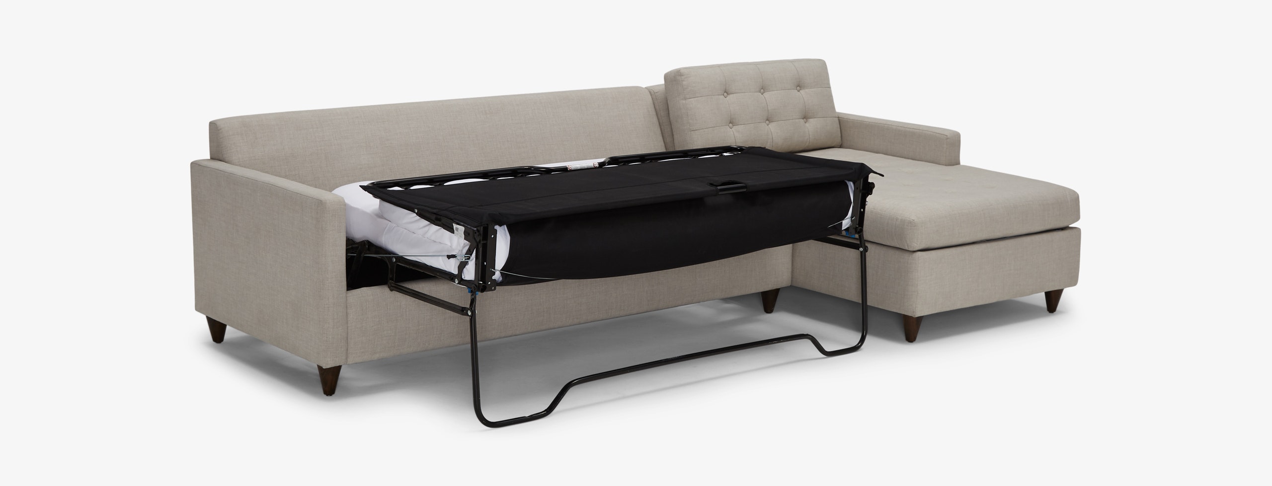 Eliot Sleeper Sectional Storage Bennett Moon