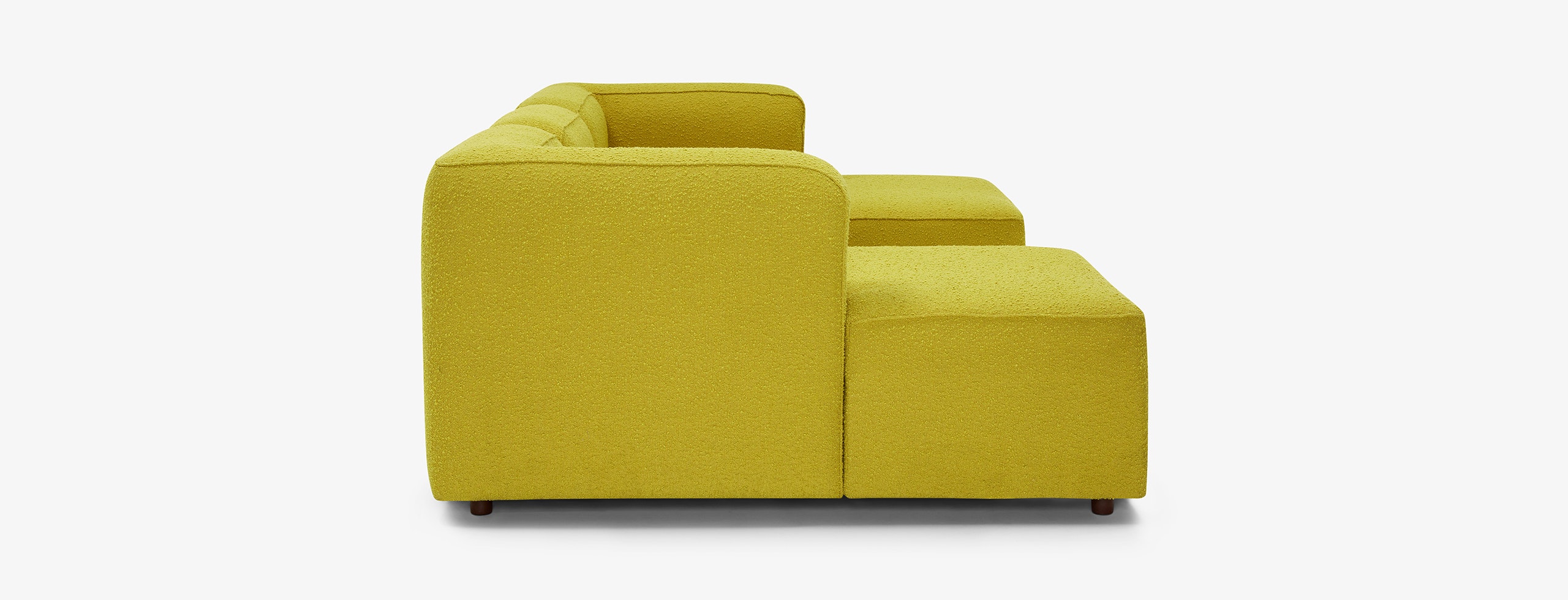 Logan Sectional Bloke Goldenrod