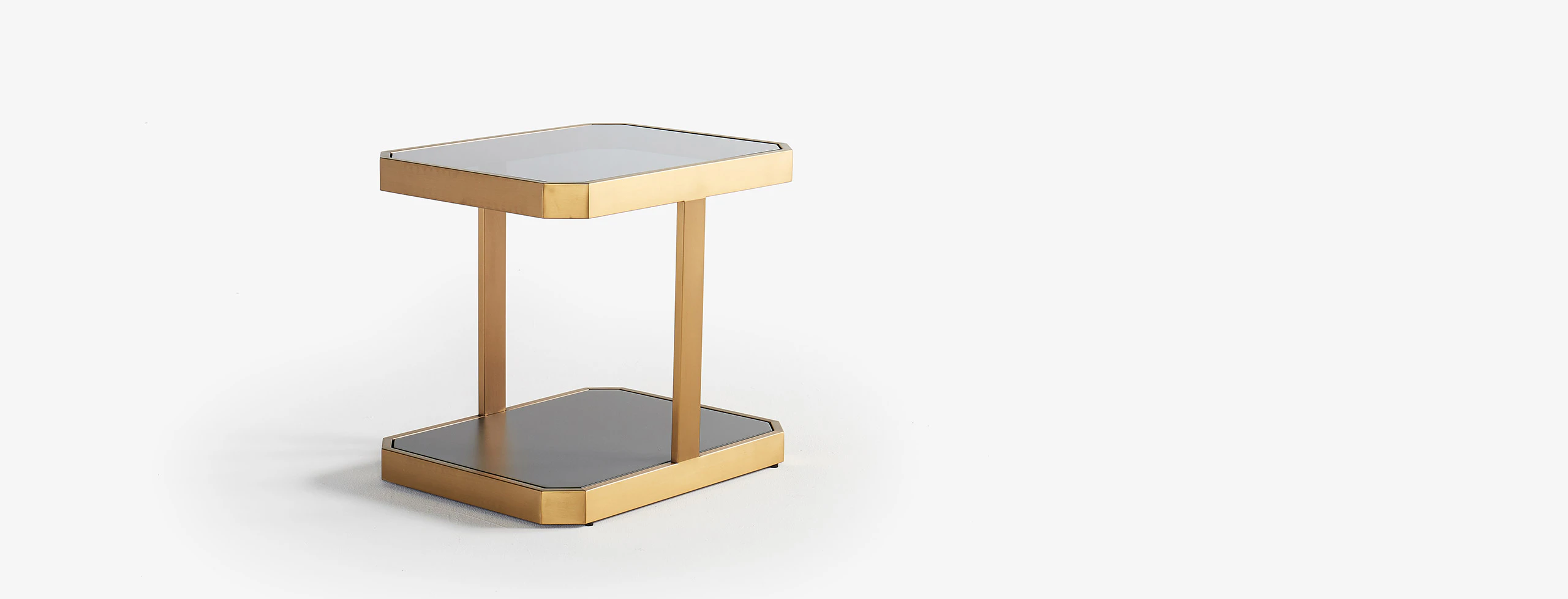 hero fay end table smoked
