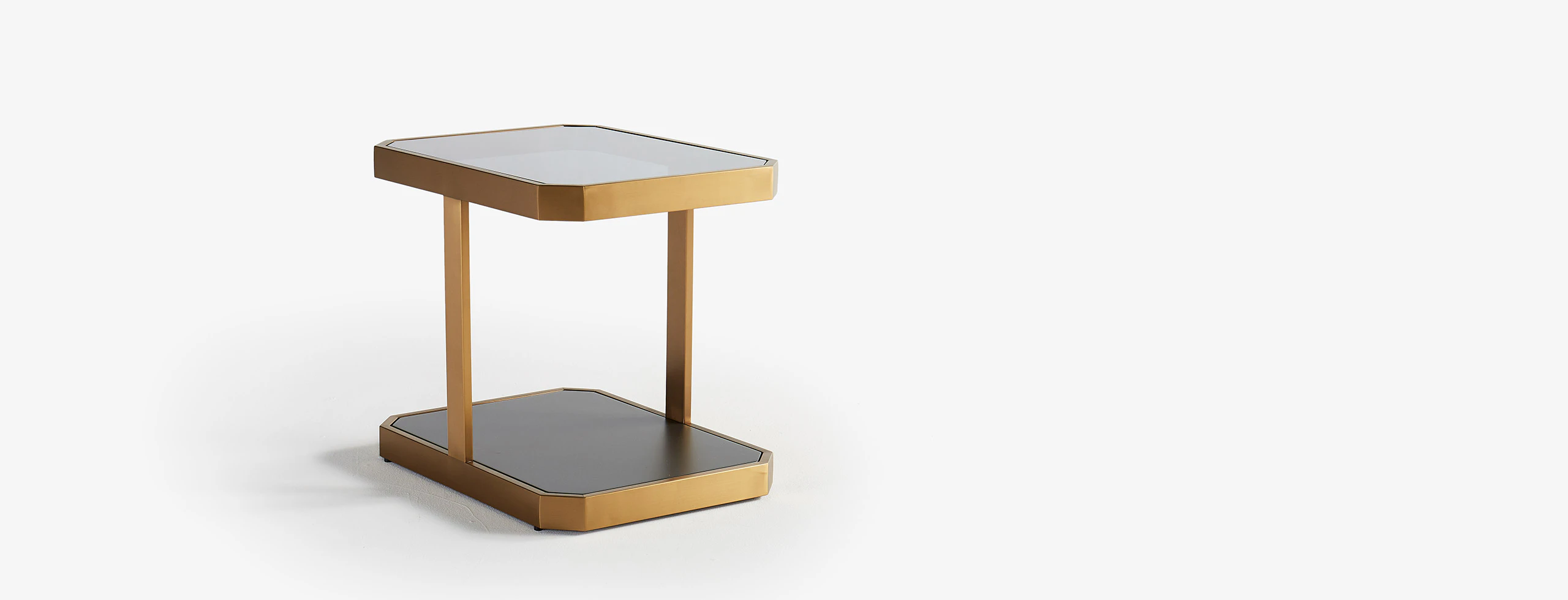 hero fay end table smoked
