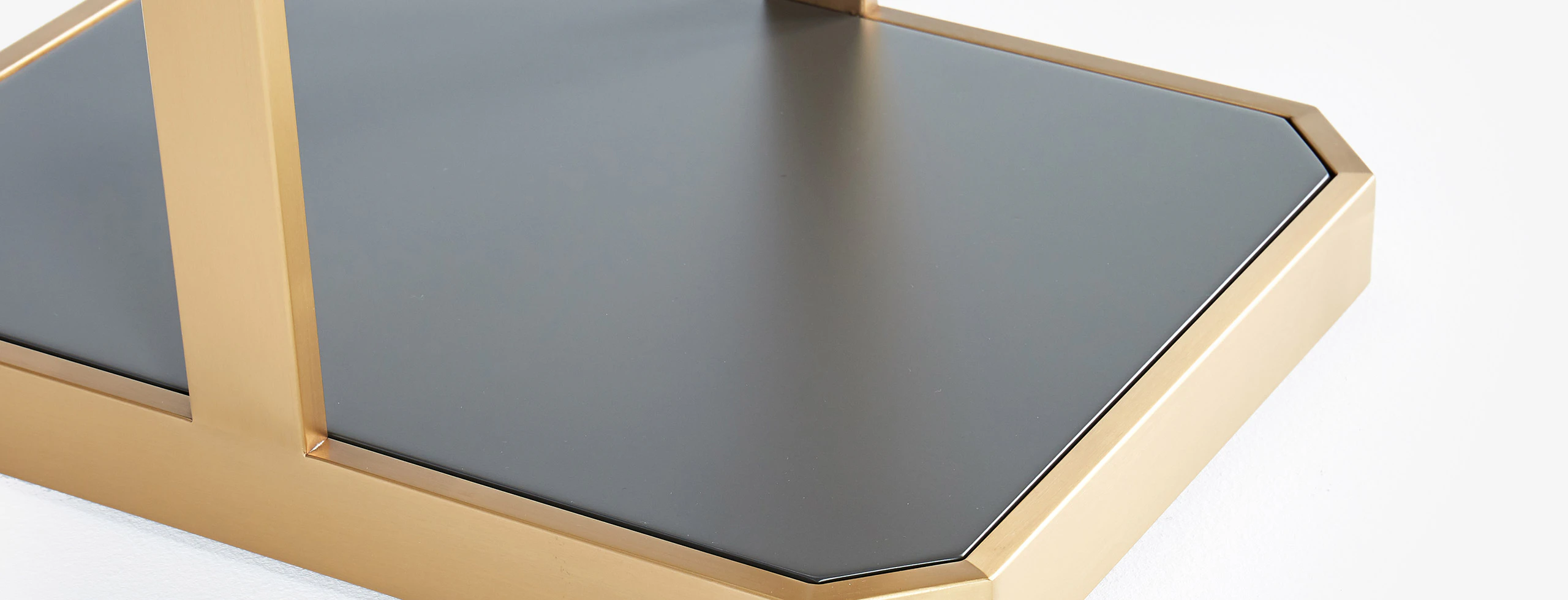 hero fay end table smoked