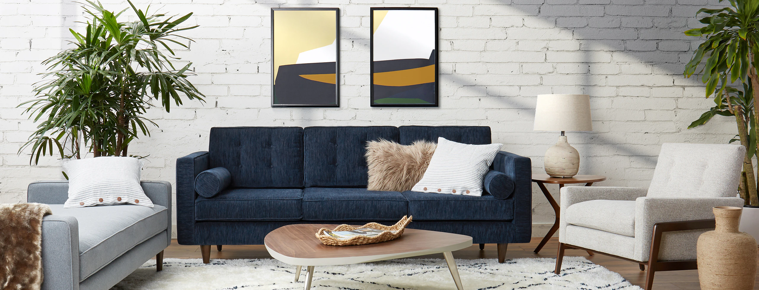 Hero Braxton Sofa Bentley Indigo