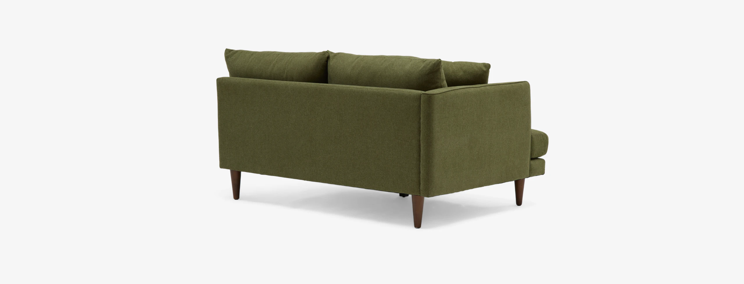 Lewis Single Arm Loveseat Faithful Olive