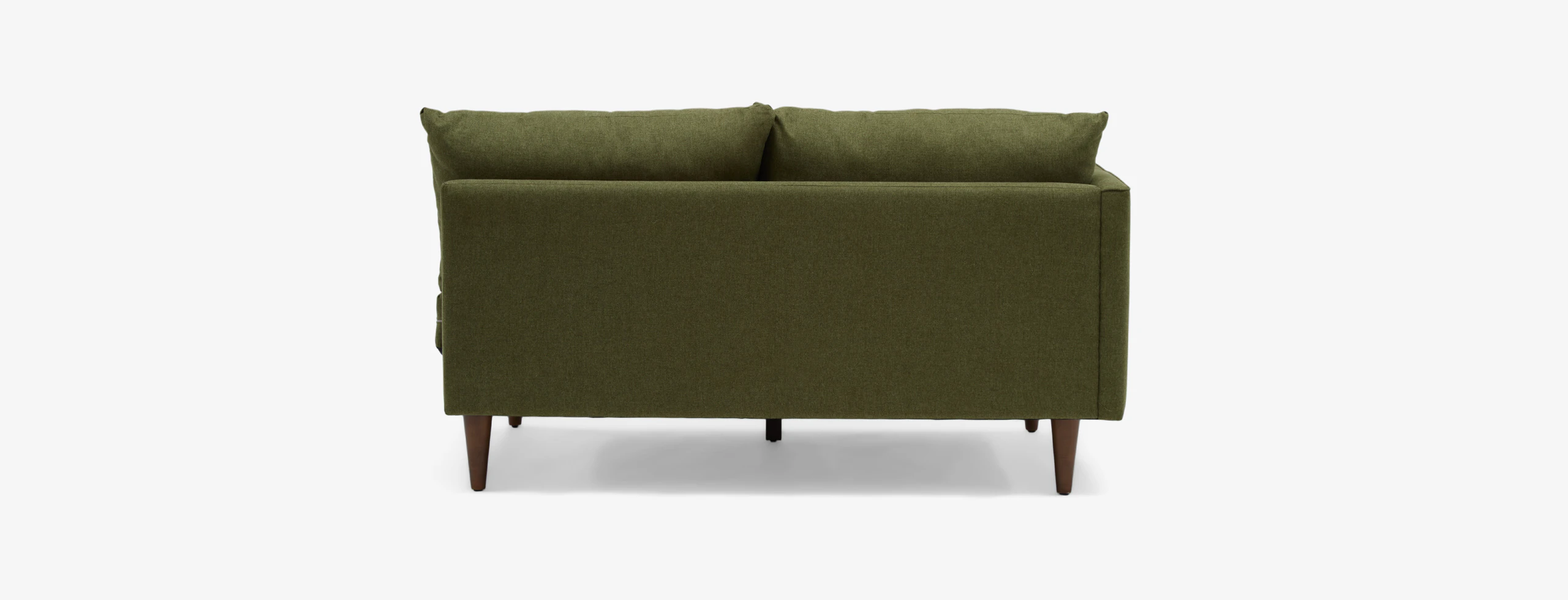 Lewis Single Arm Loveseat Faithful Olive