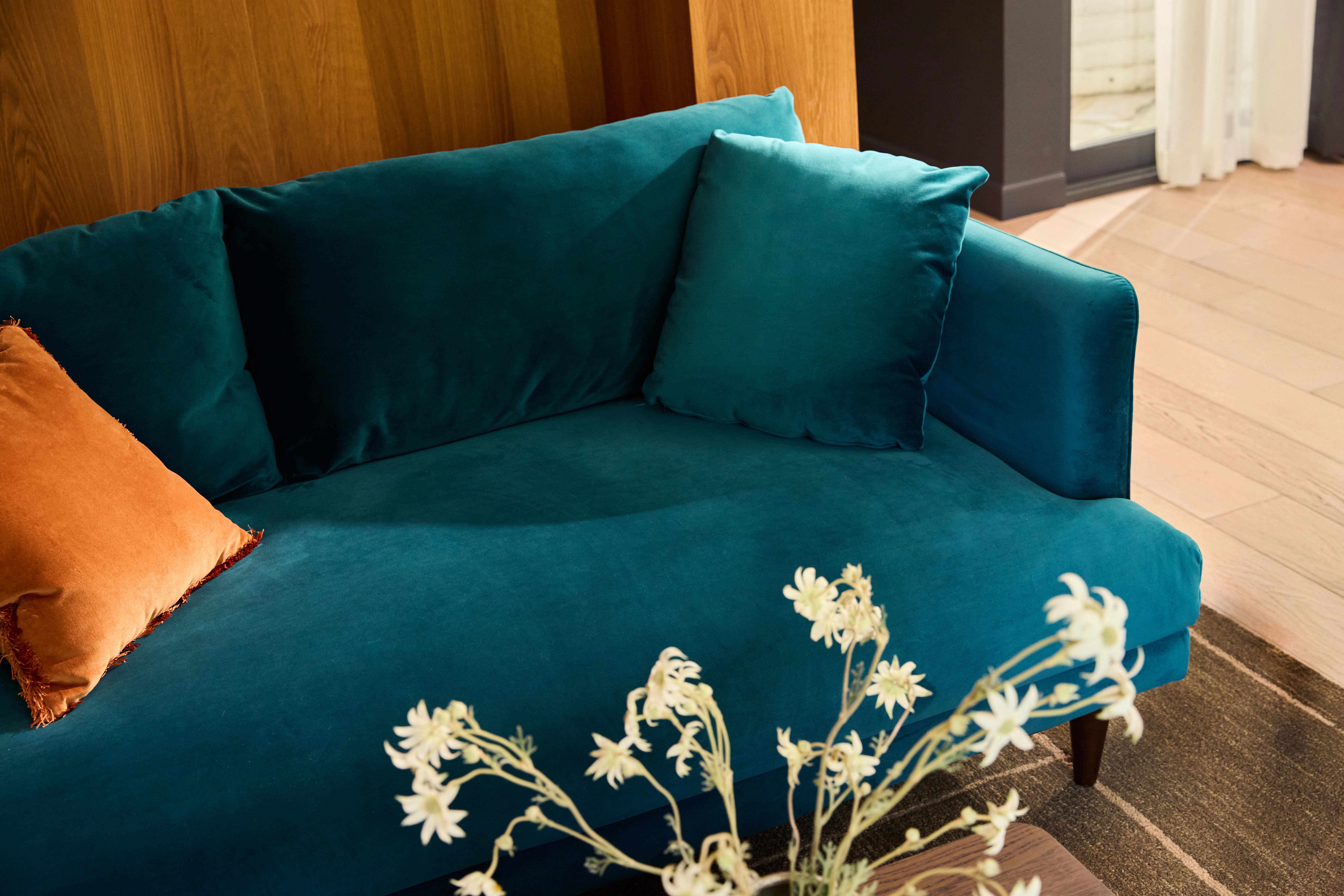 Lewis Sofa Royale Peacok