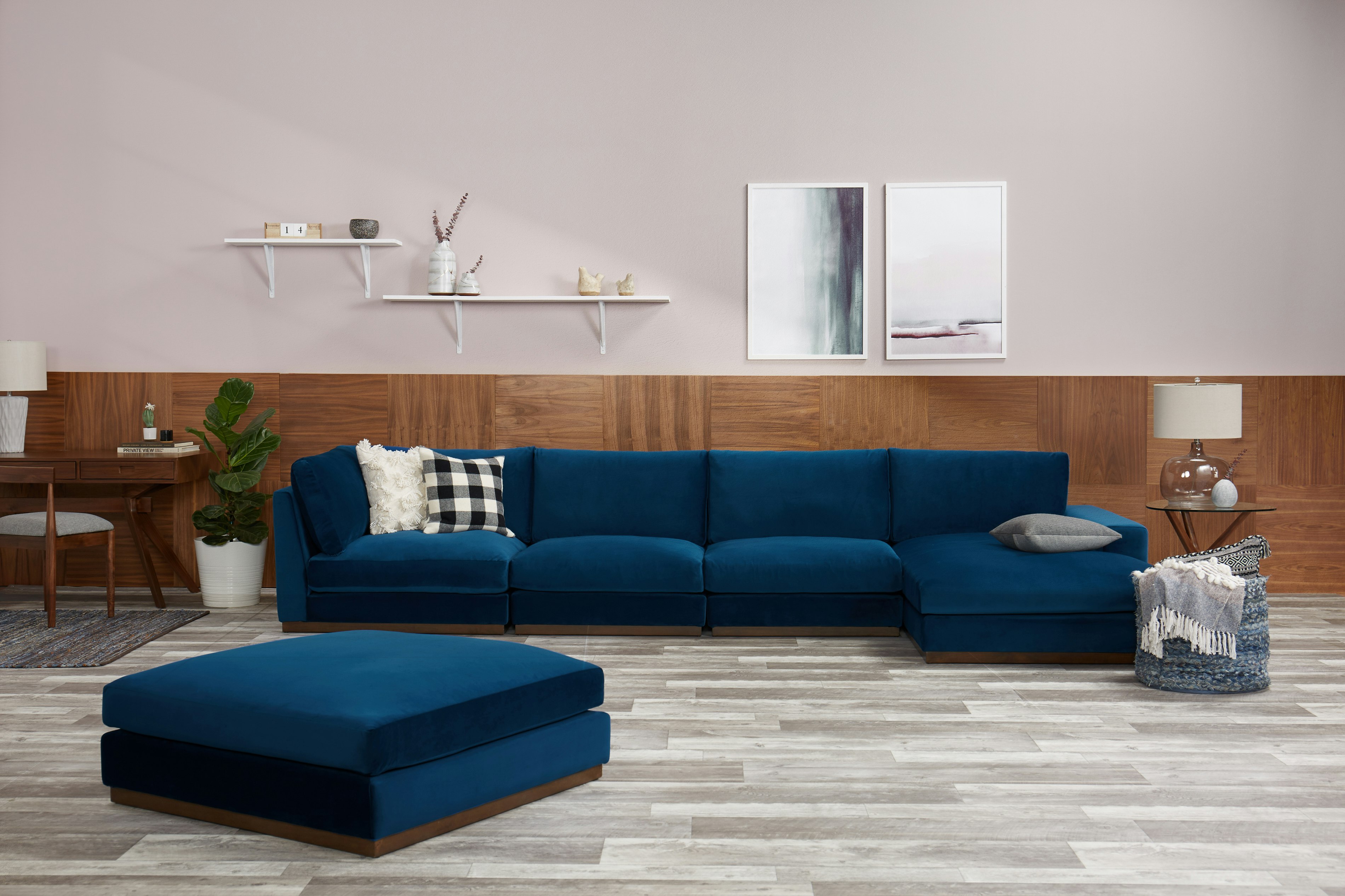 Holt Modular Sectional Royale Cobalt