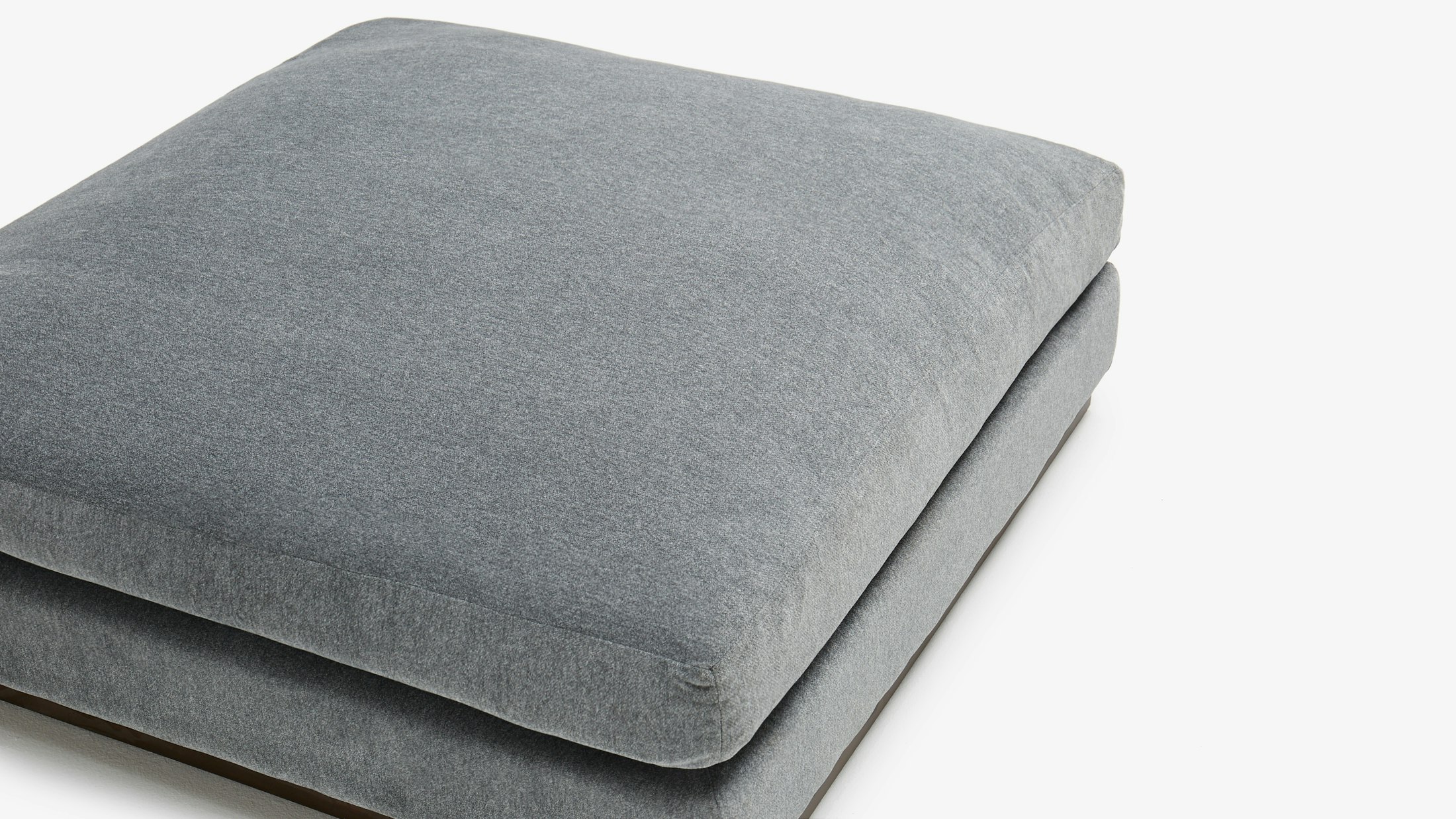 Holt Ottoman Synergy Pewter