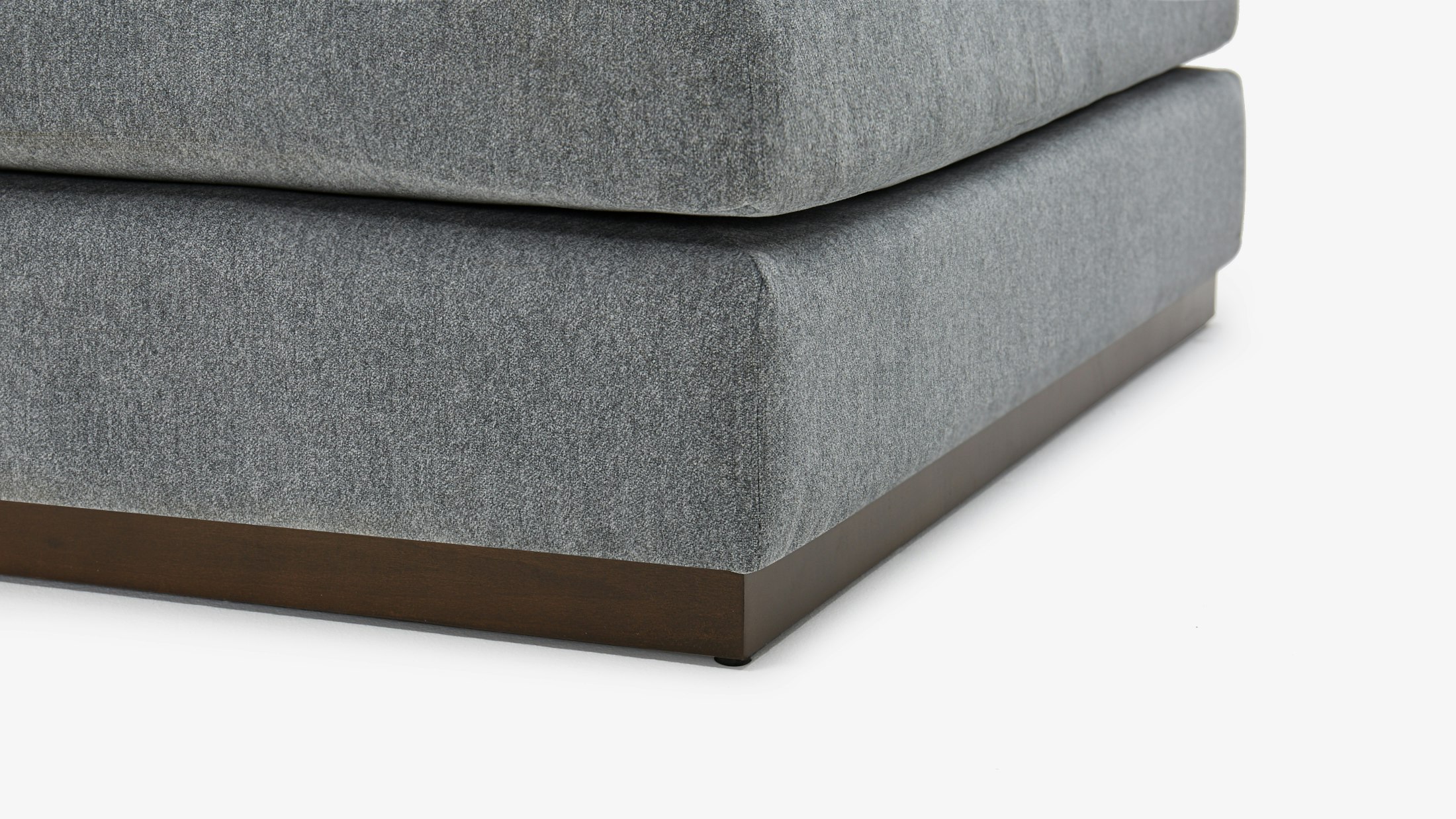 Holt Ottoman Synergy Pewter