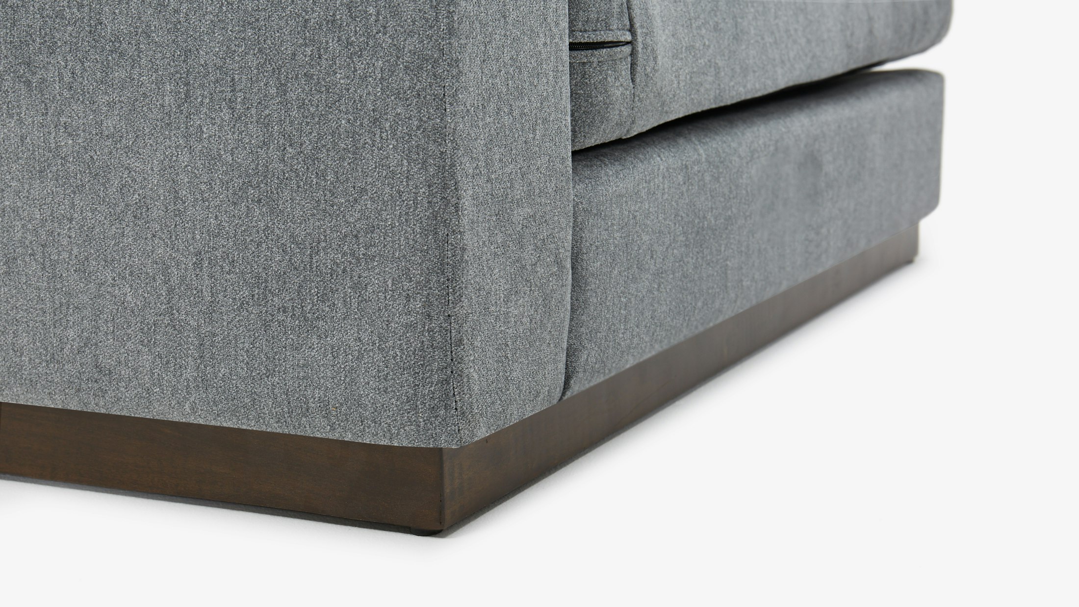 Holt Armless Chair Synergy Pewter