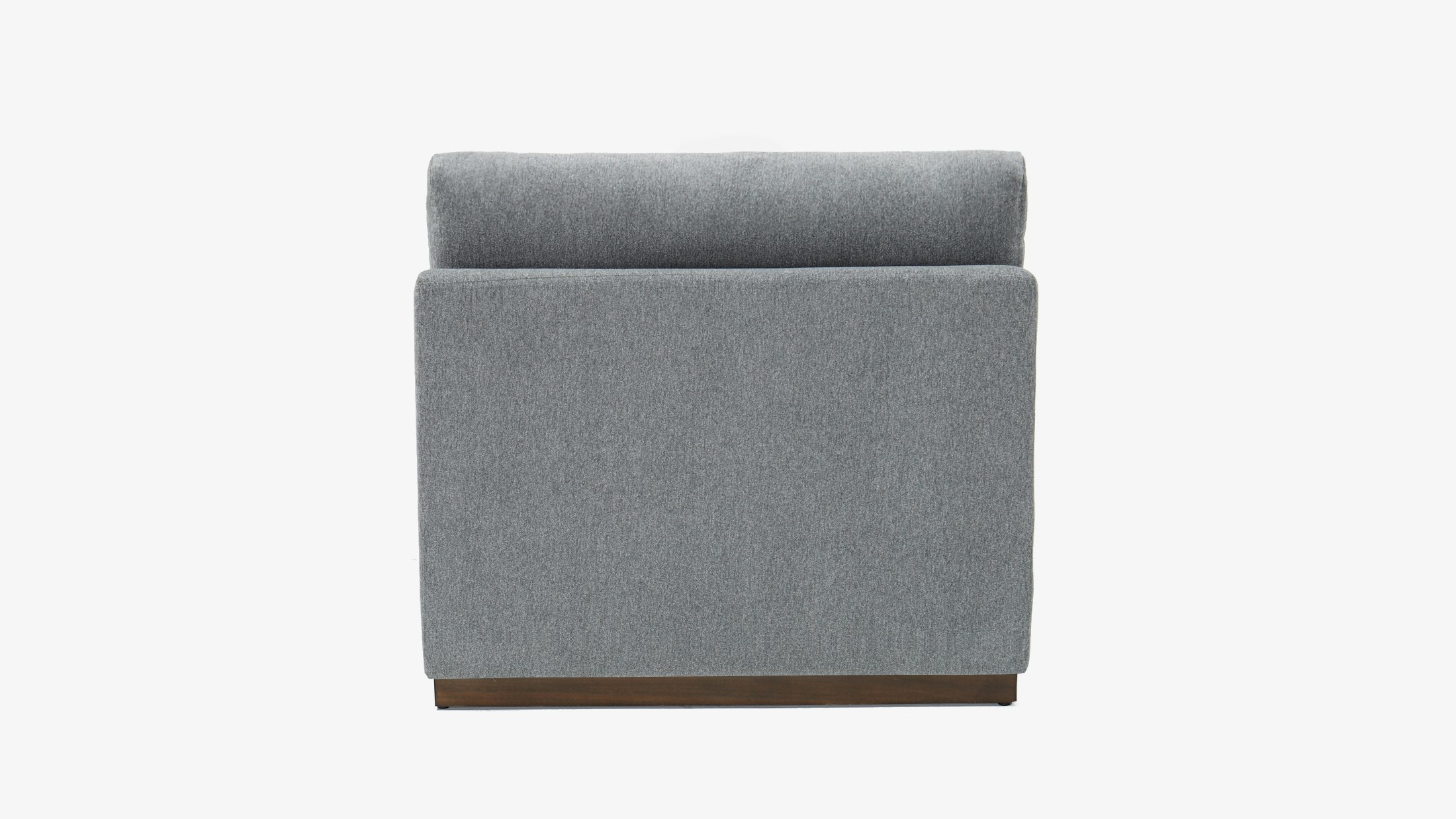 Holt Armless Chair Synergy Pewter