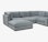 Holt Modular Sofa Bumper Sectional Synergy Pewter