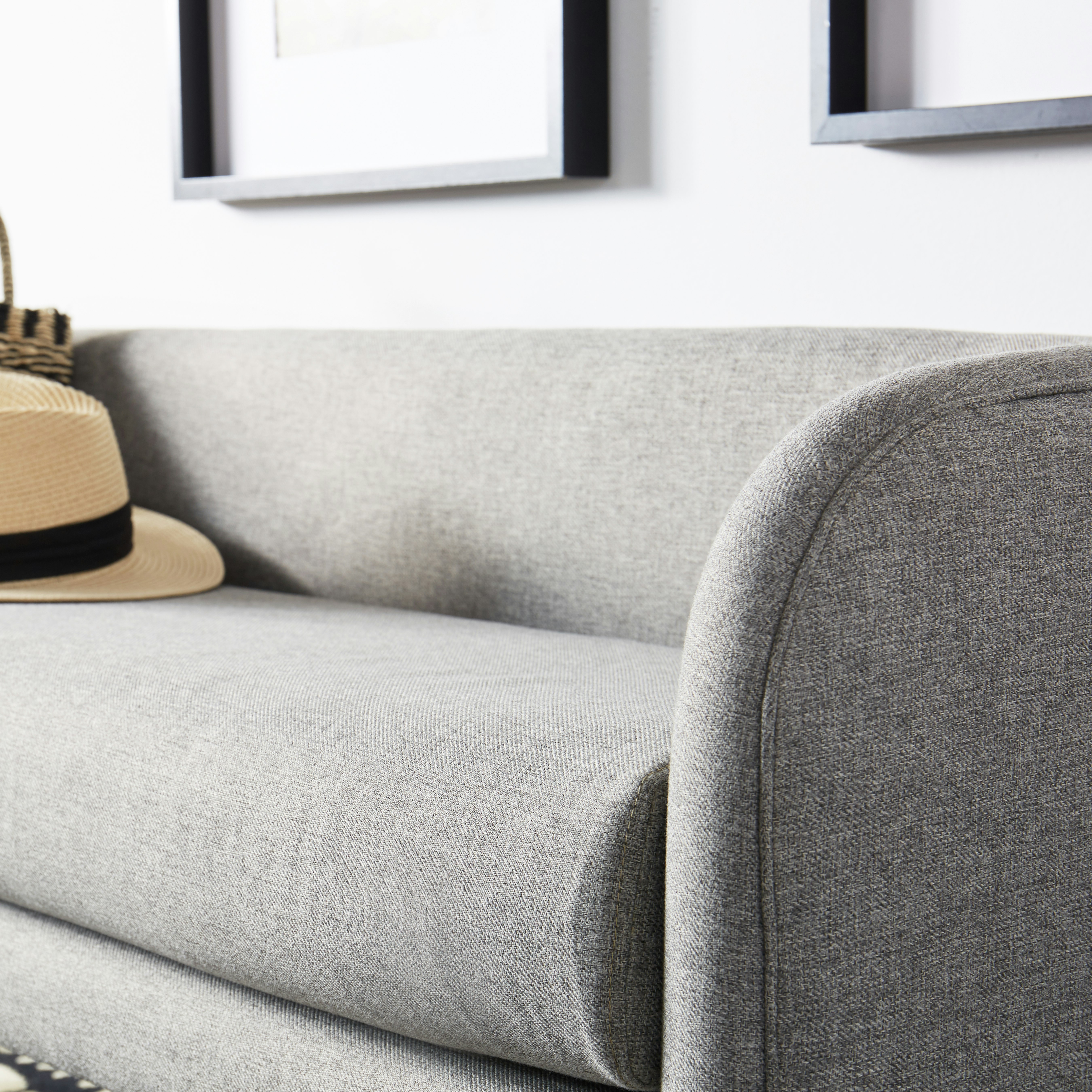 Elsie Bench Taylor Felt Grey