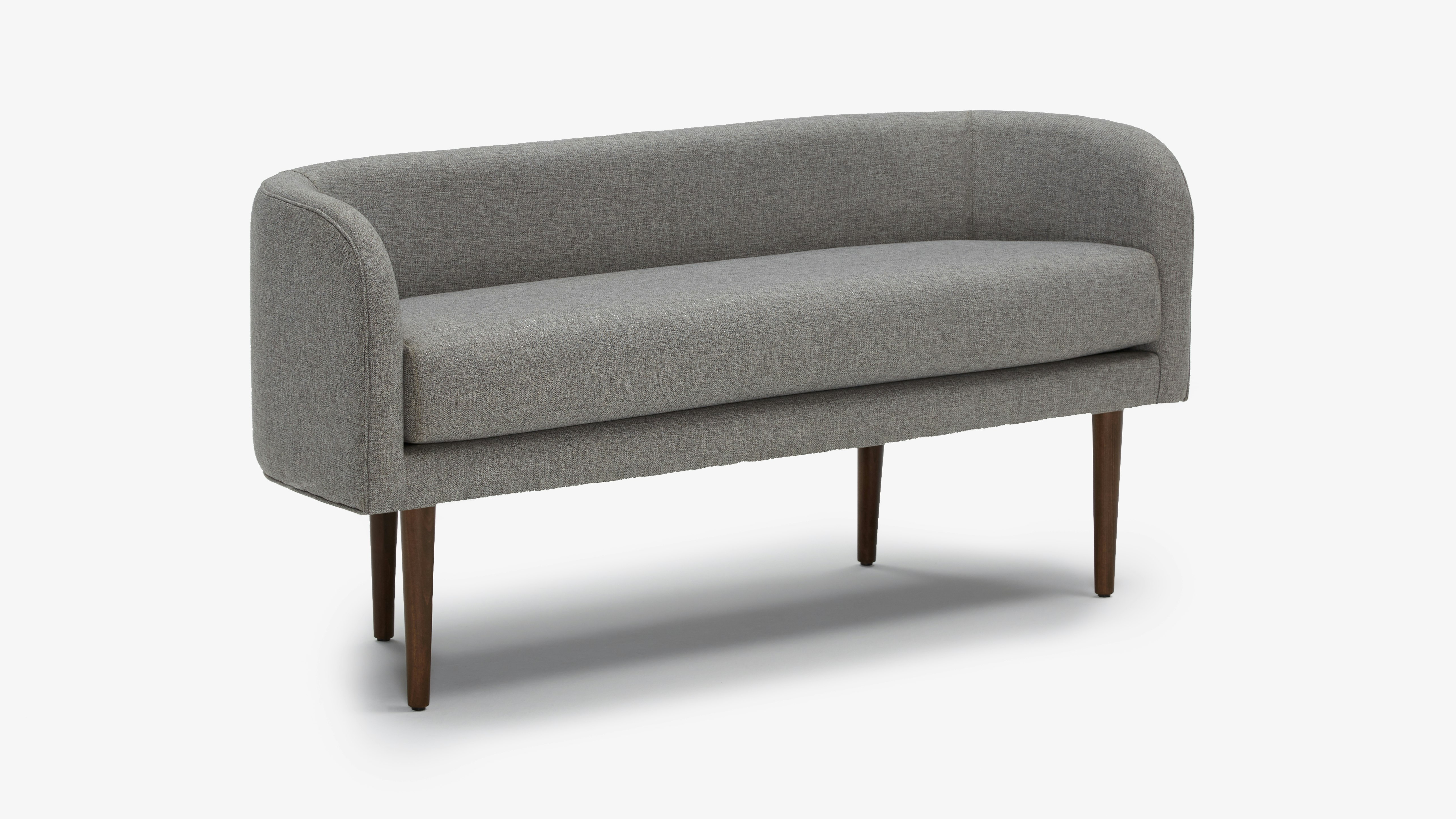 Elsie Bench Taylor felt Grey