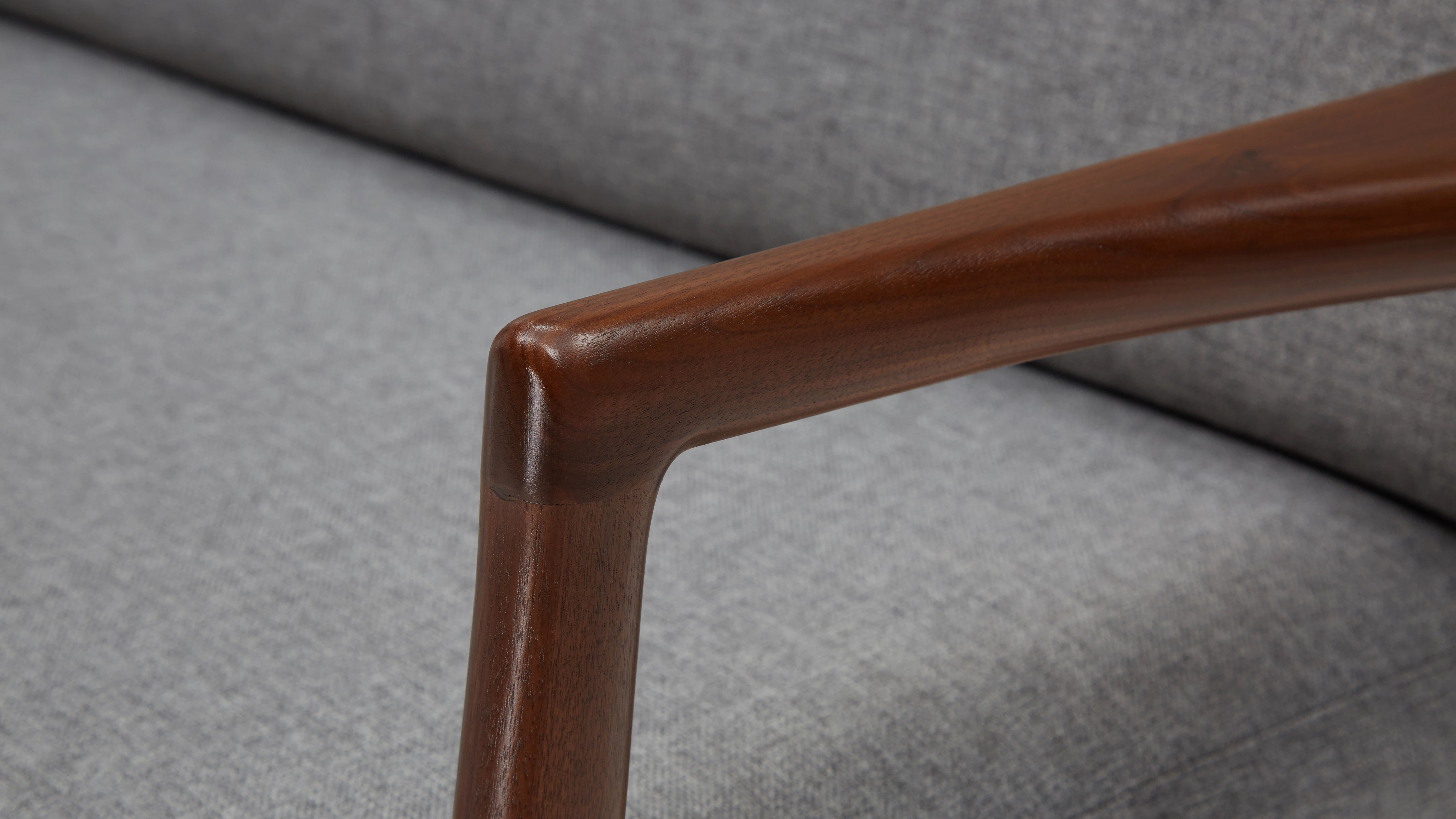 Collins Loveseat Taylor Felt Grey