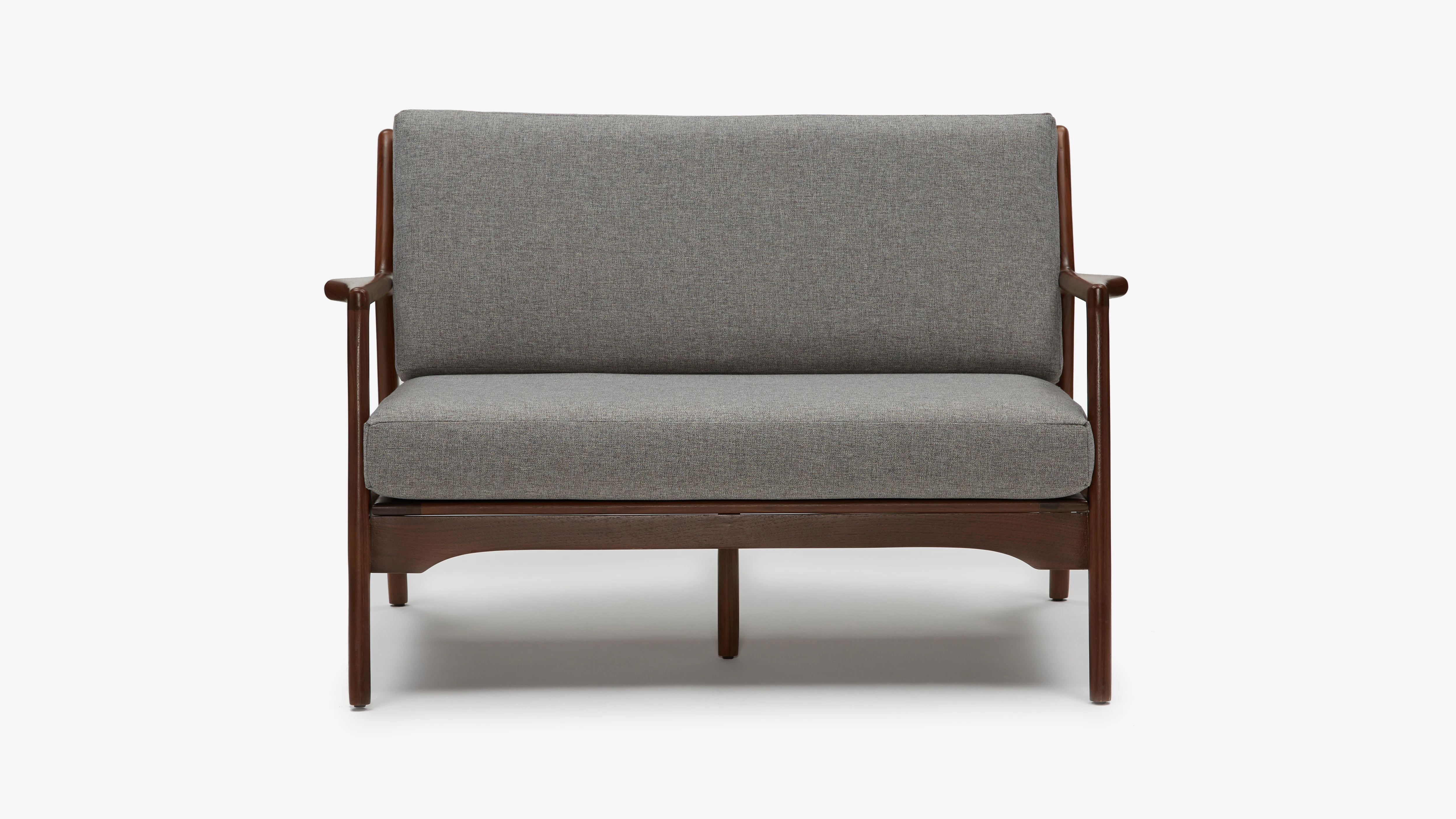 Collins Loveseat Taylor Felt Grey