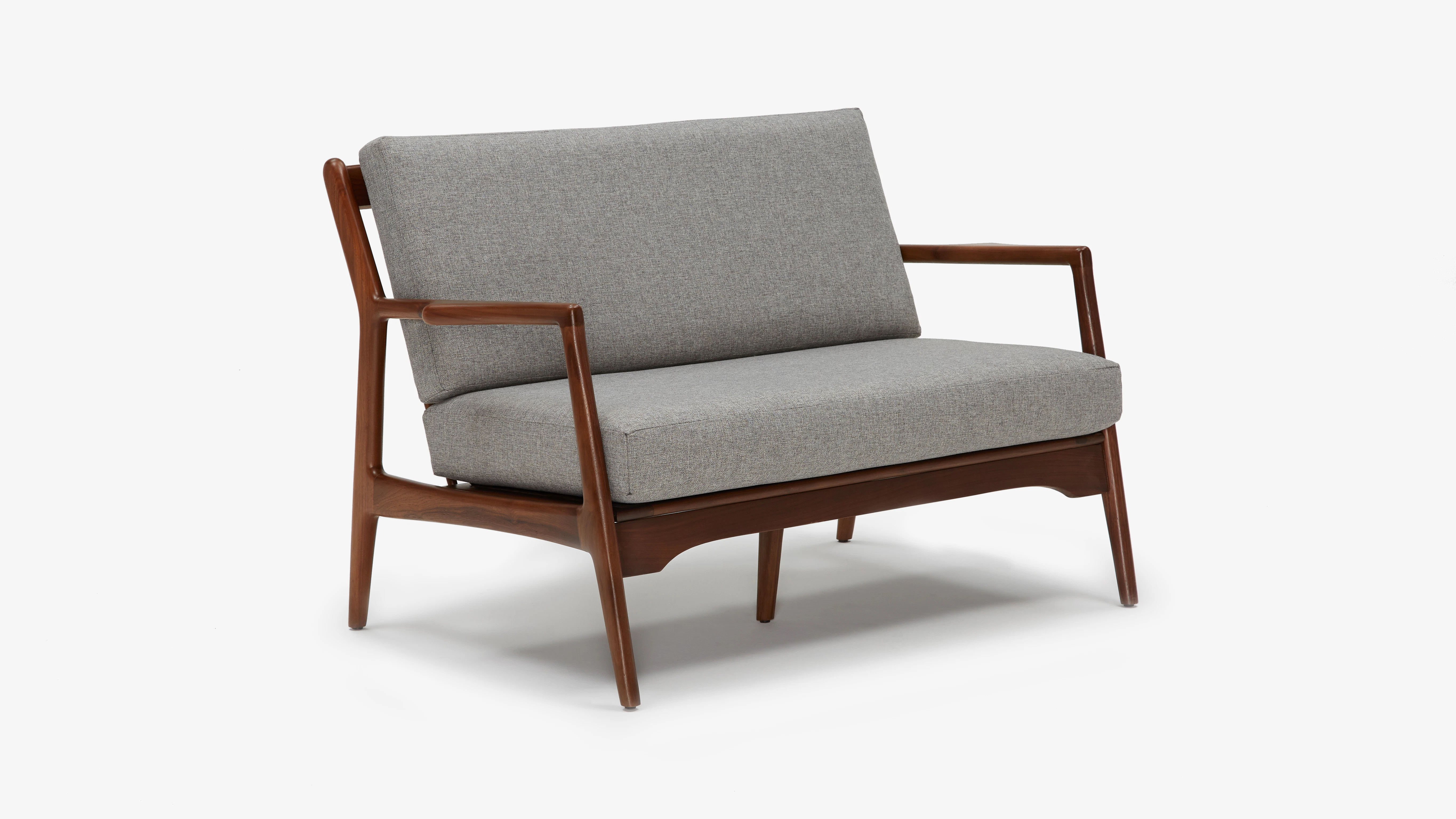 Collins Loveseat Taylor Felt Grey