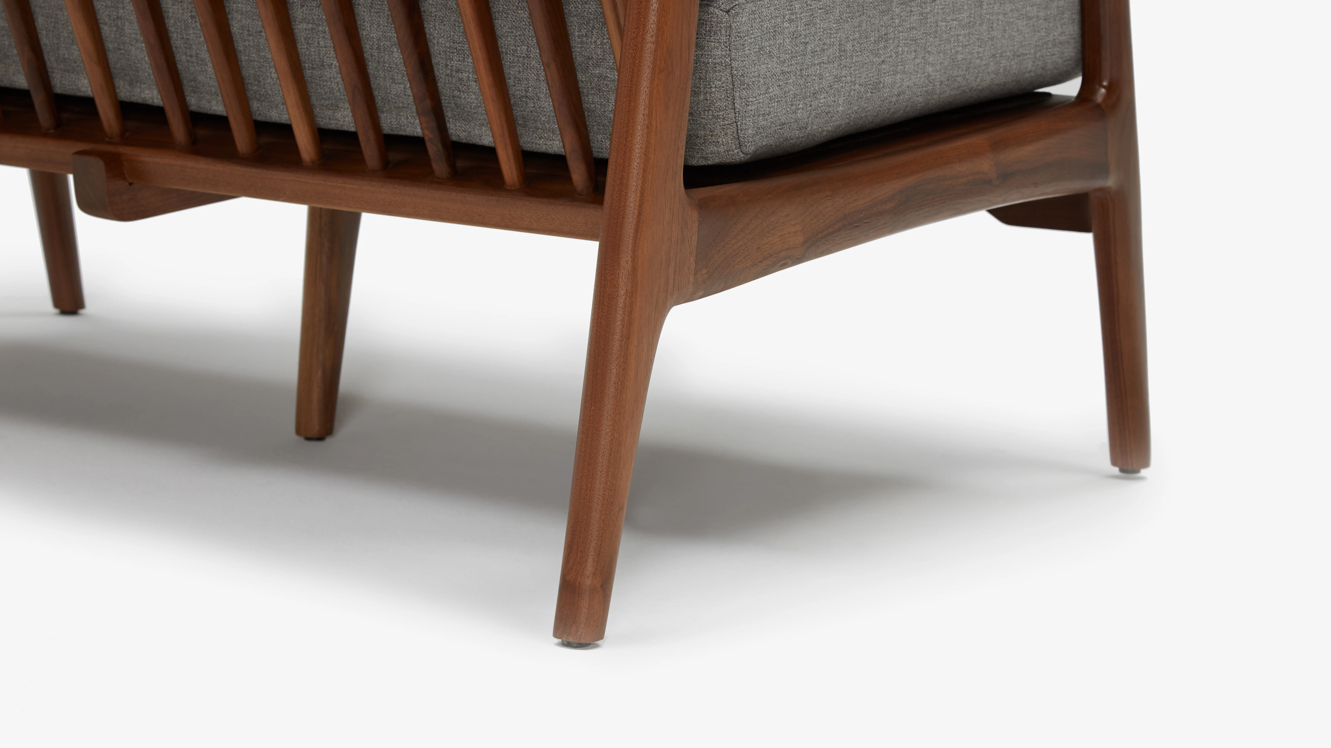 Collins Loveseat Taylor Felt Grey