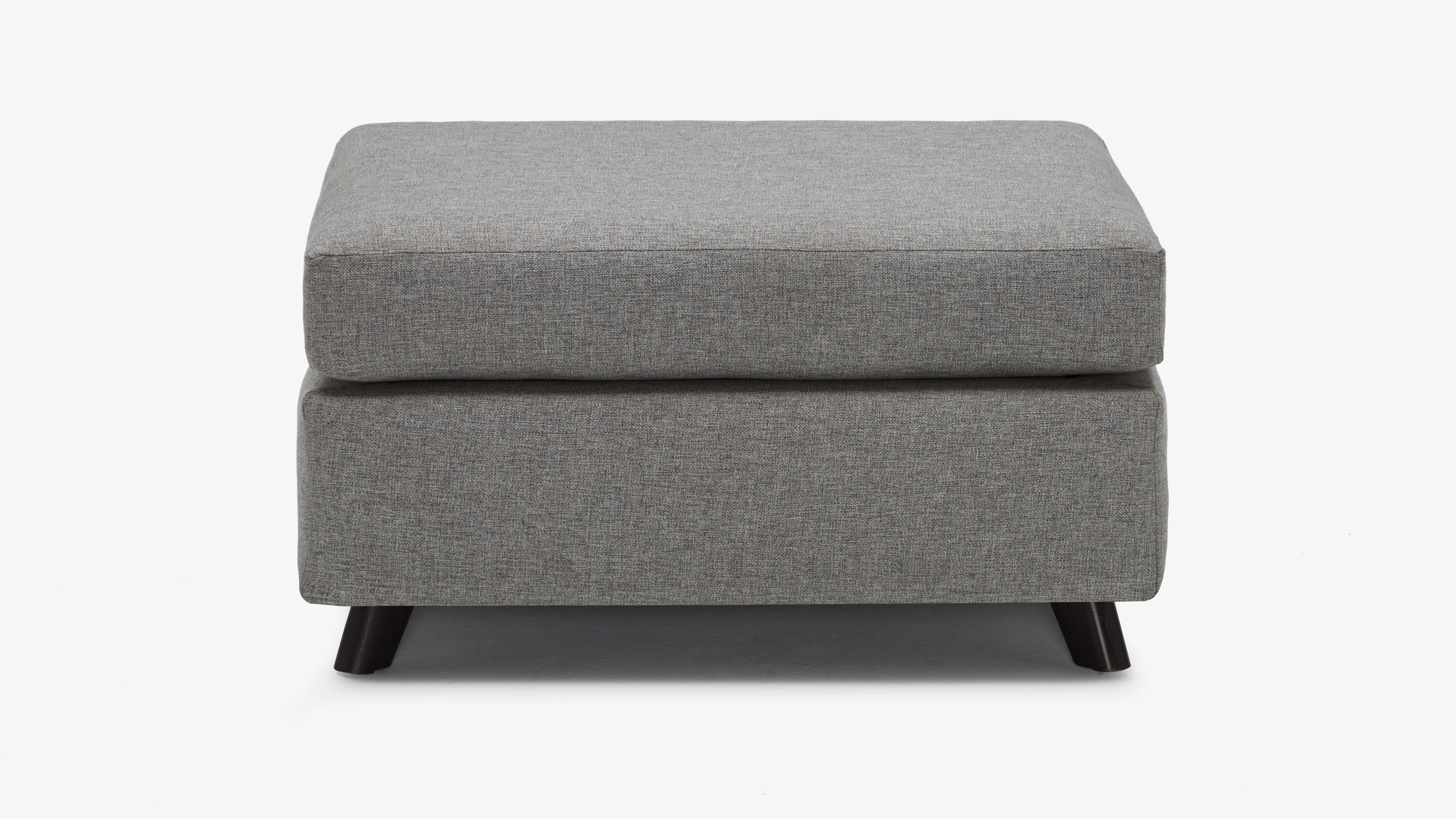 Hopson Storage Ottoman Taylor Felt Grey