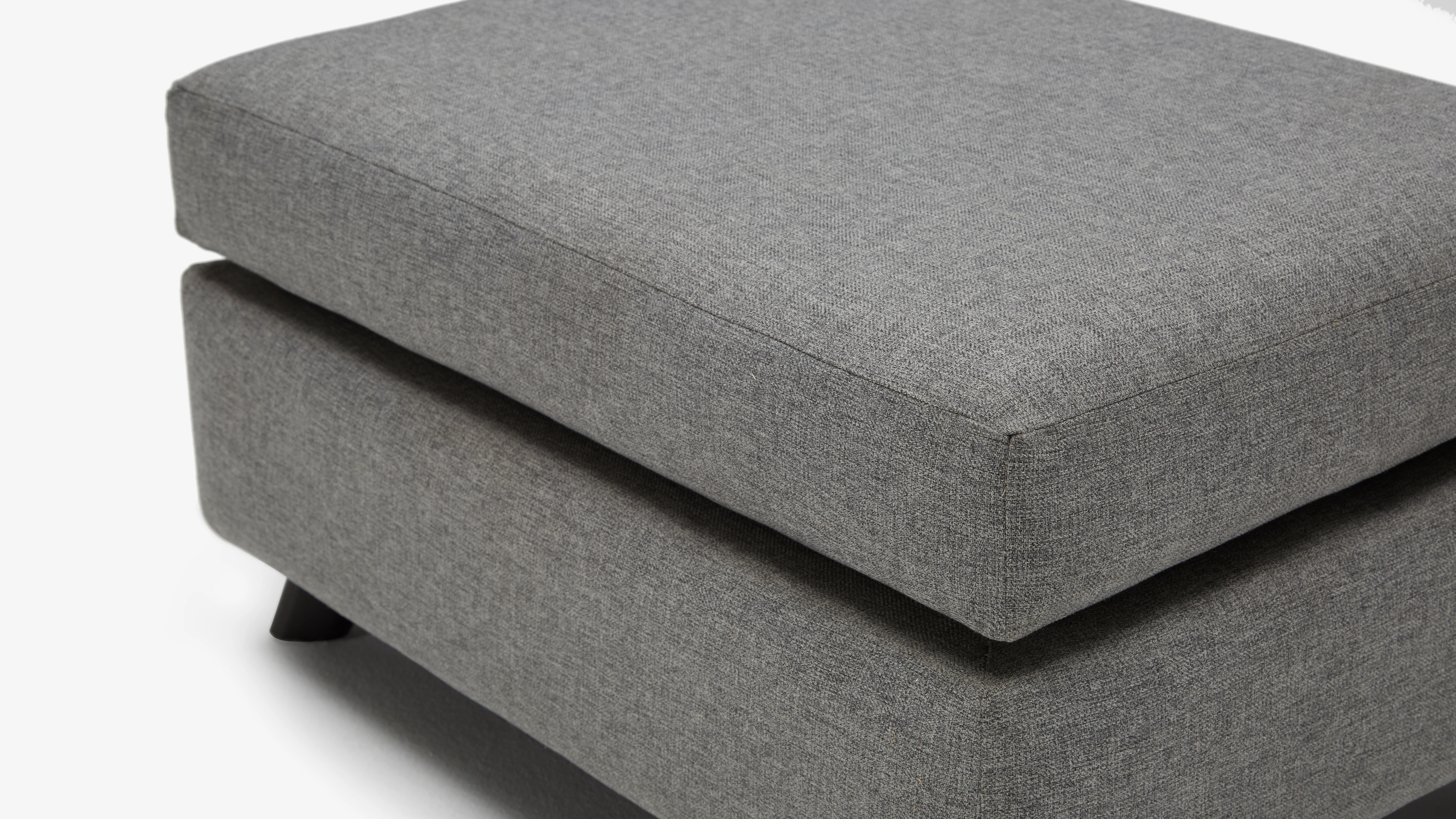 Hopson Storage Ottoman Taylor Felt Grey