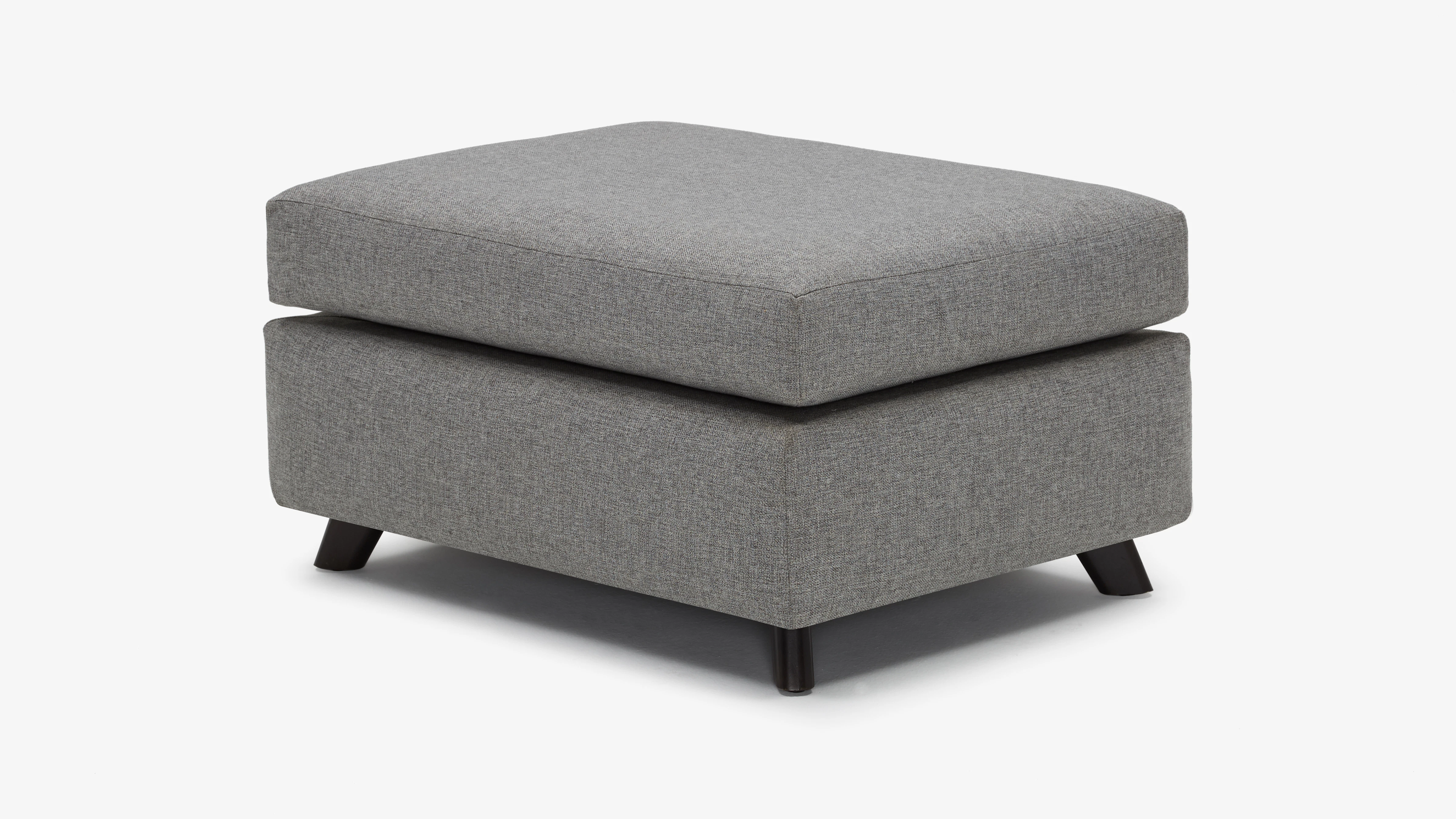 Hopson Storage Ottoman Taylor Felt Grey