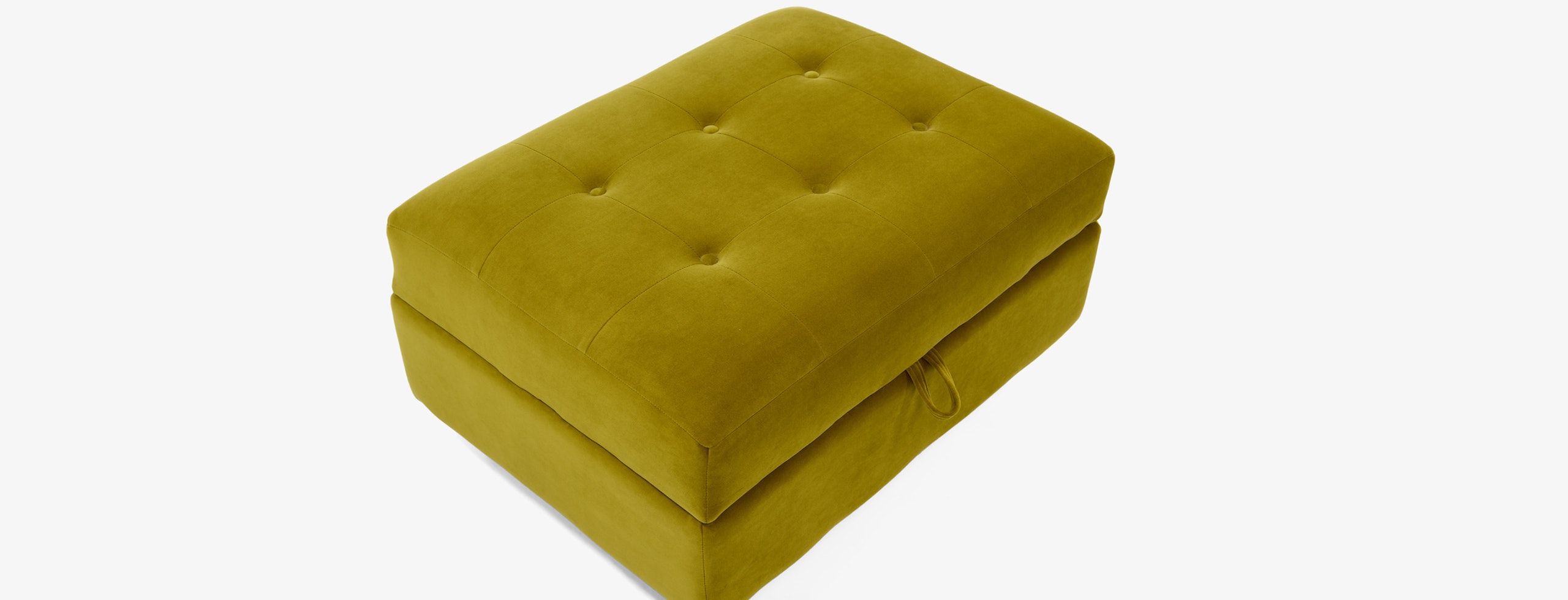 Eliot Storage Ottoman Royale Apple