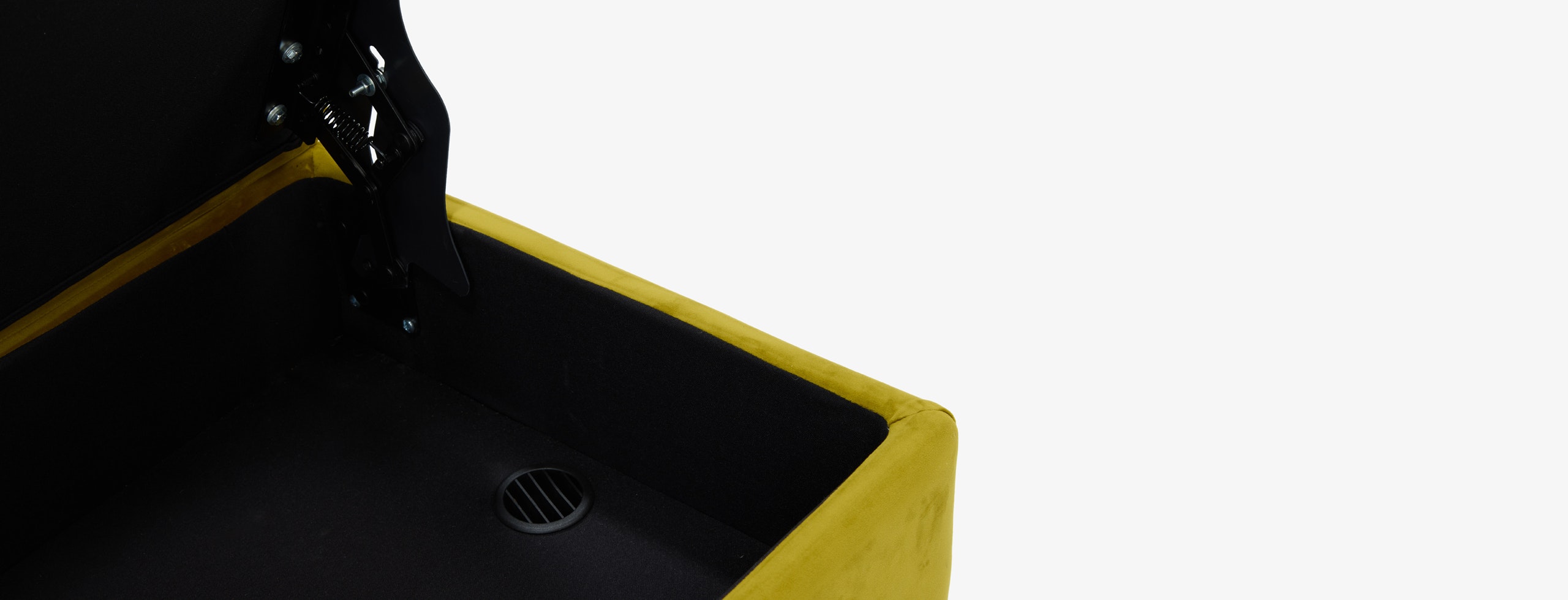 Eliot Storage Ottoman Royale Apple