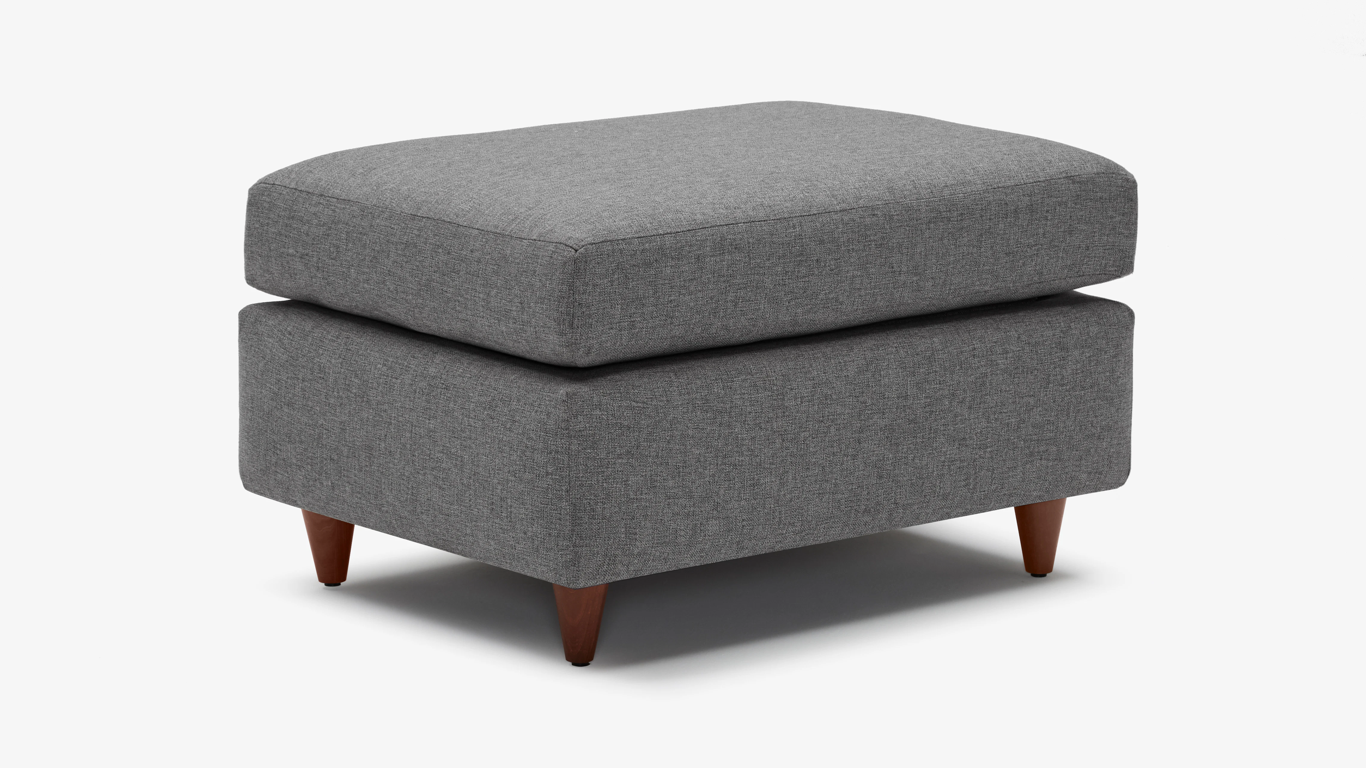 Hughes Storage Ottoman Taylor Felt Grey