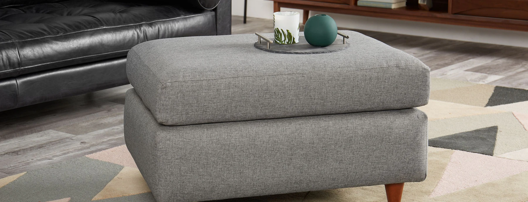 Hughes Storage Ottoman
