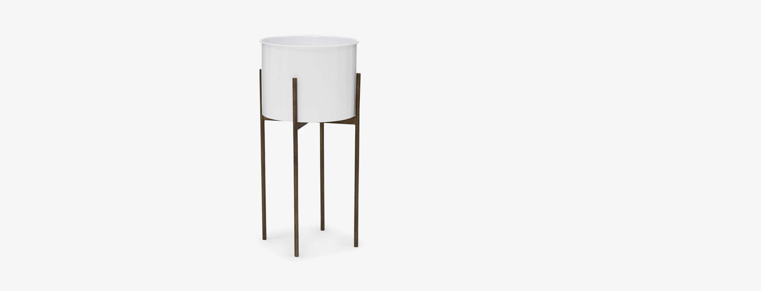 Jules White Planter