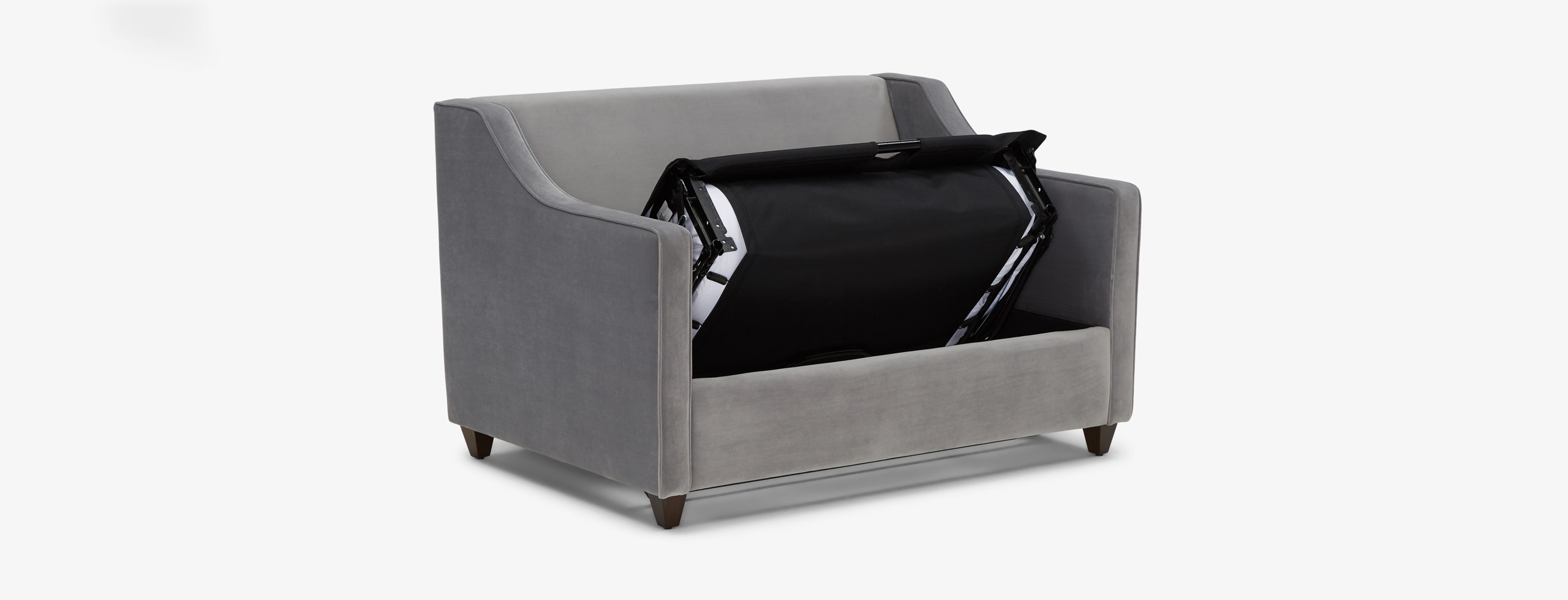 Hero Brooks Twin Sleeper Sofa Royale Ash