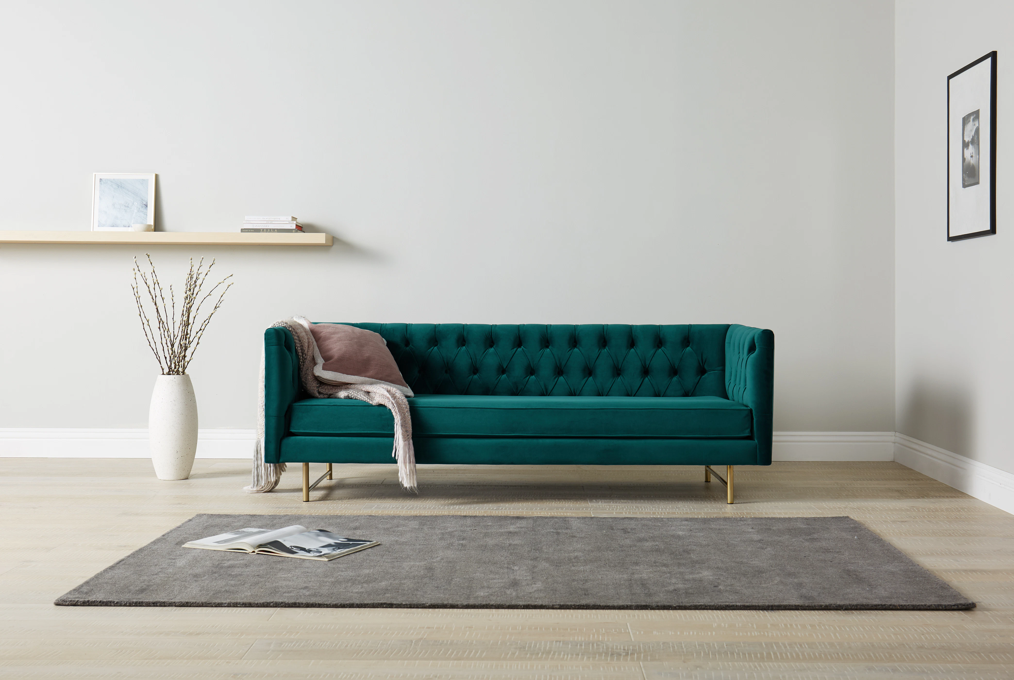Eugene Sofa Royale Peacock