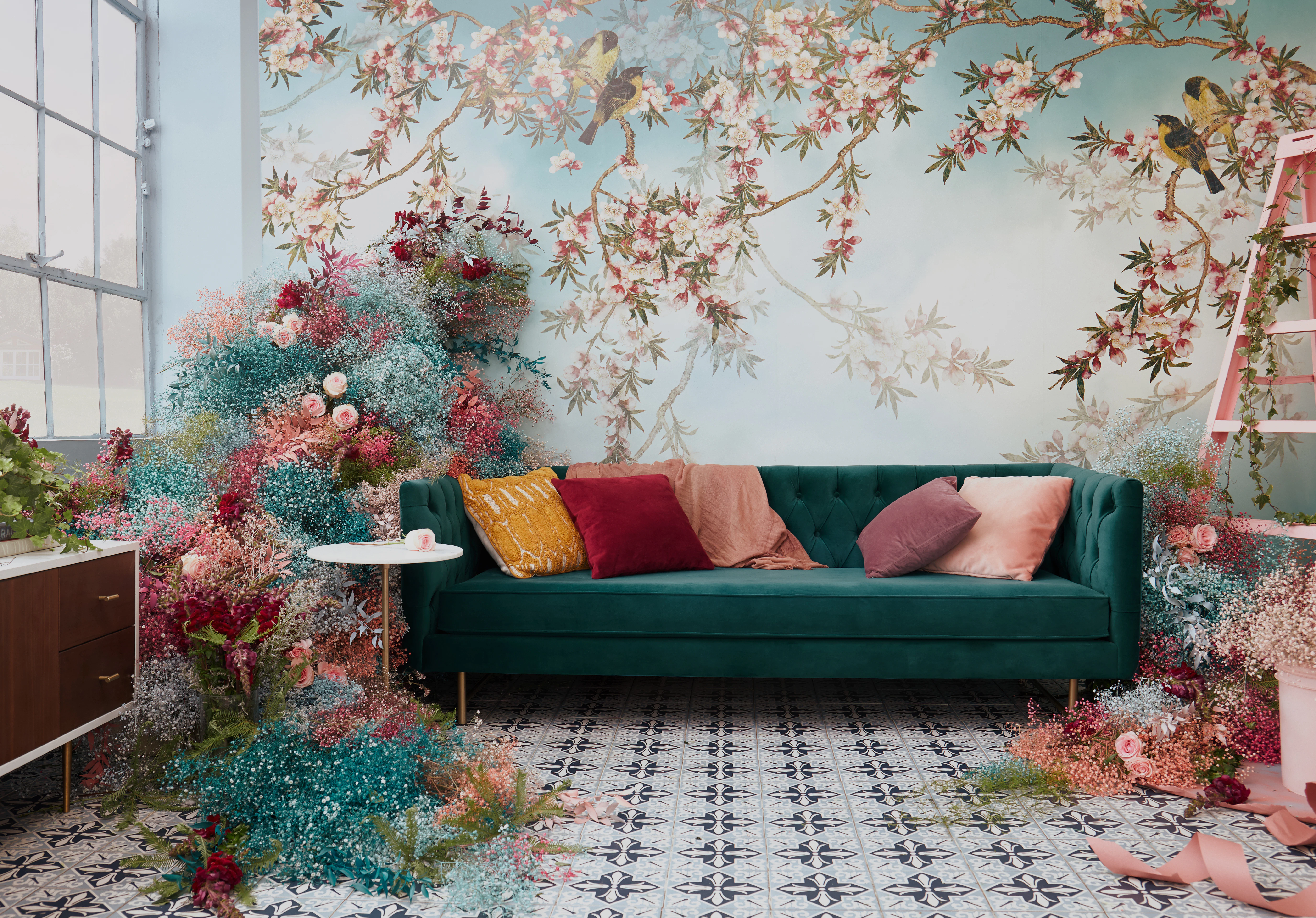 Eugene Sofa Royale Peacock