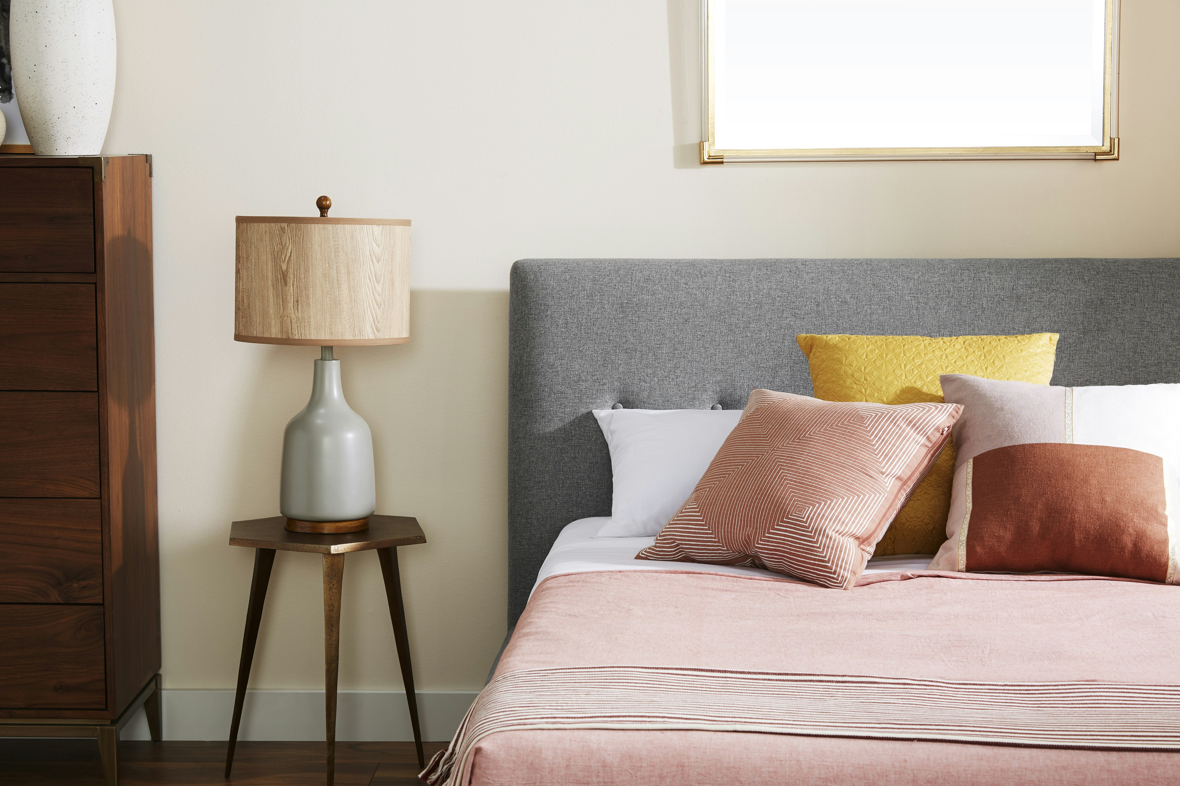 Alvin Storage Bed Taylor Felt Grey