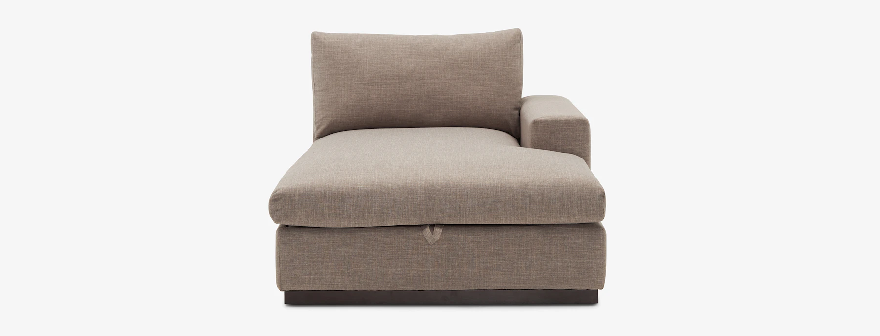 Holt Single Arm Storage Chaise