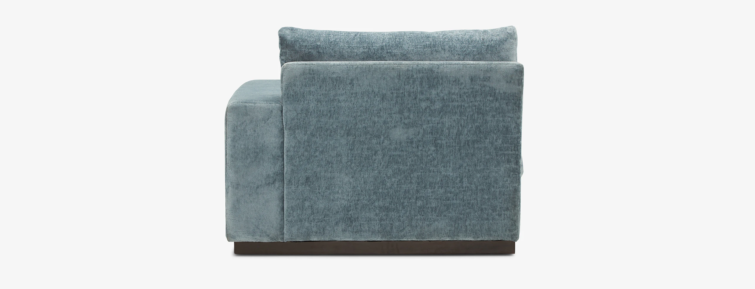 Holt Single Arm Storage Chaise Plush Mist