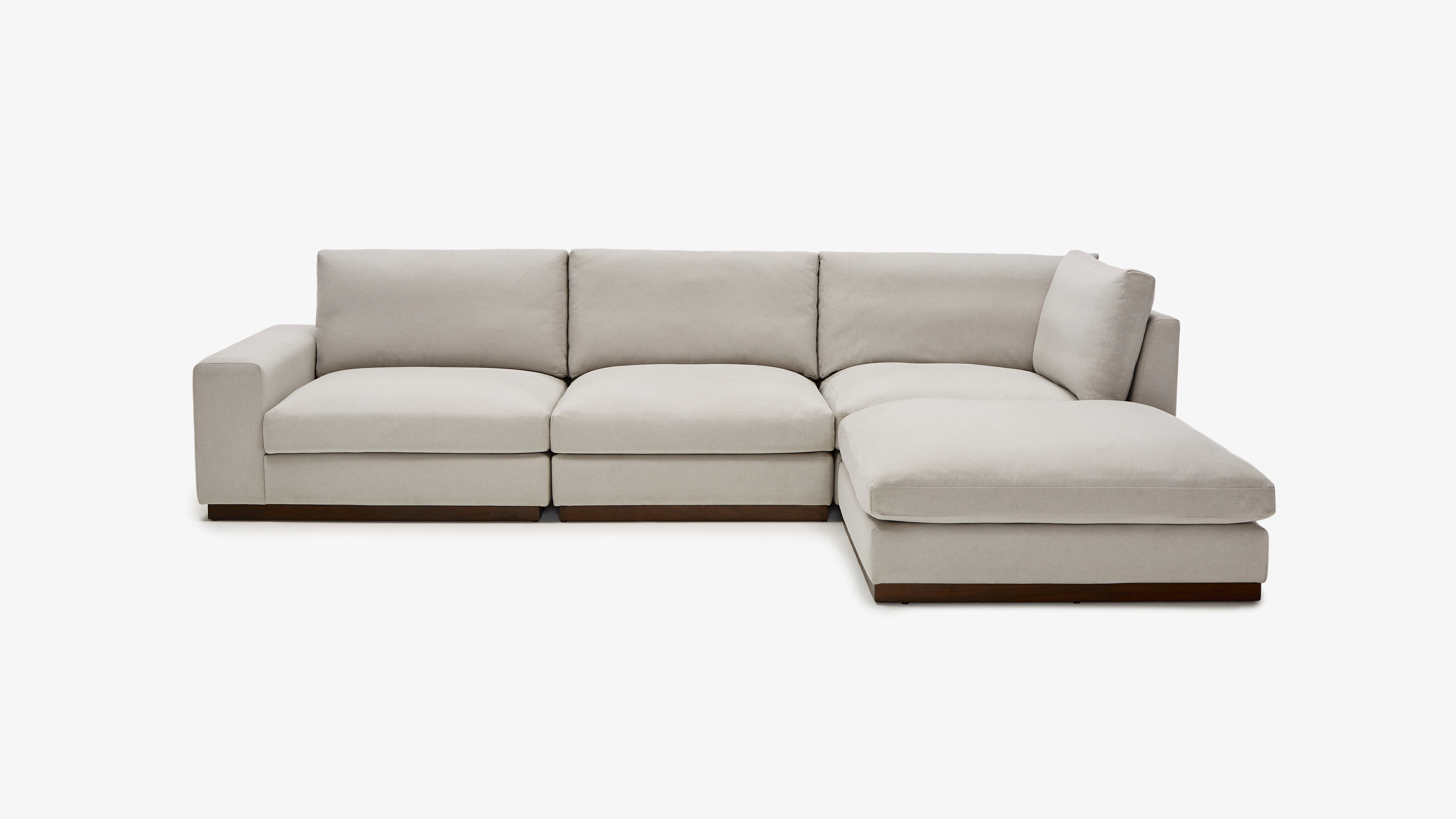 Holt Modular Piece Sectional Devon Platinum