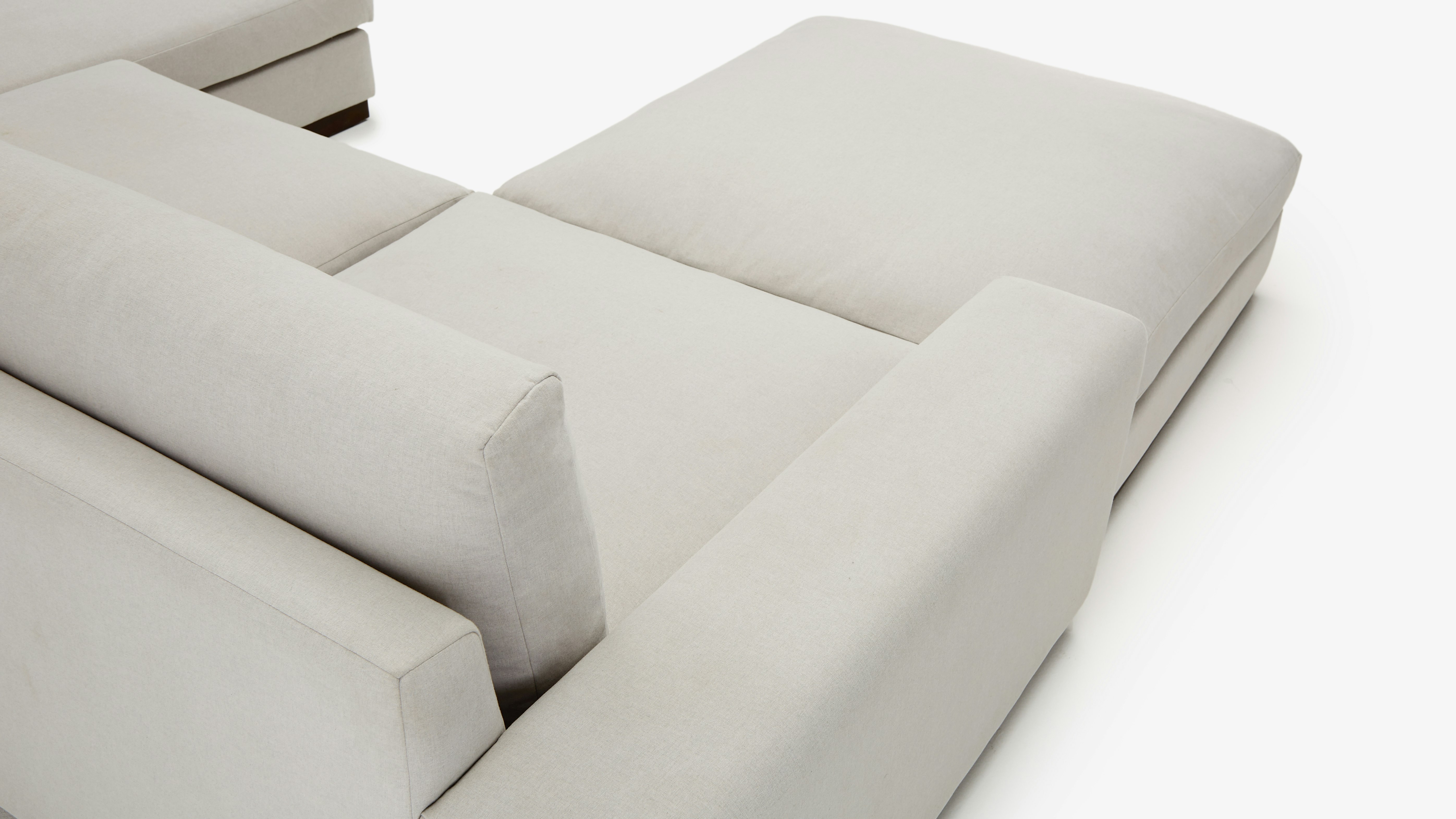 Holt Modular Sofa Bumper Sectional Devon Platinum