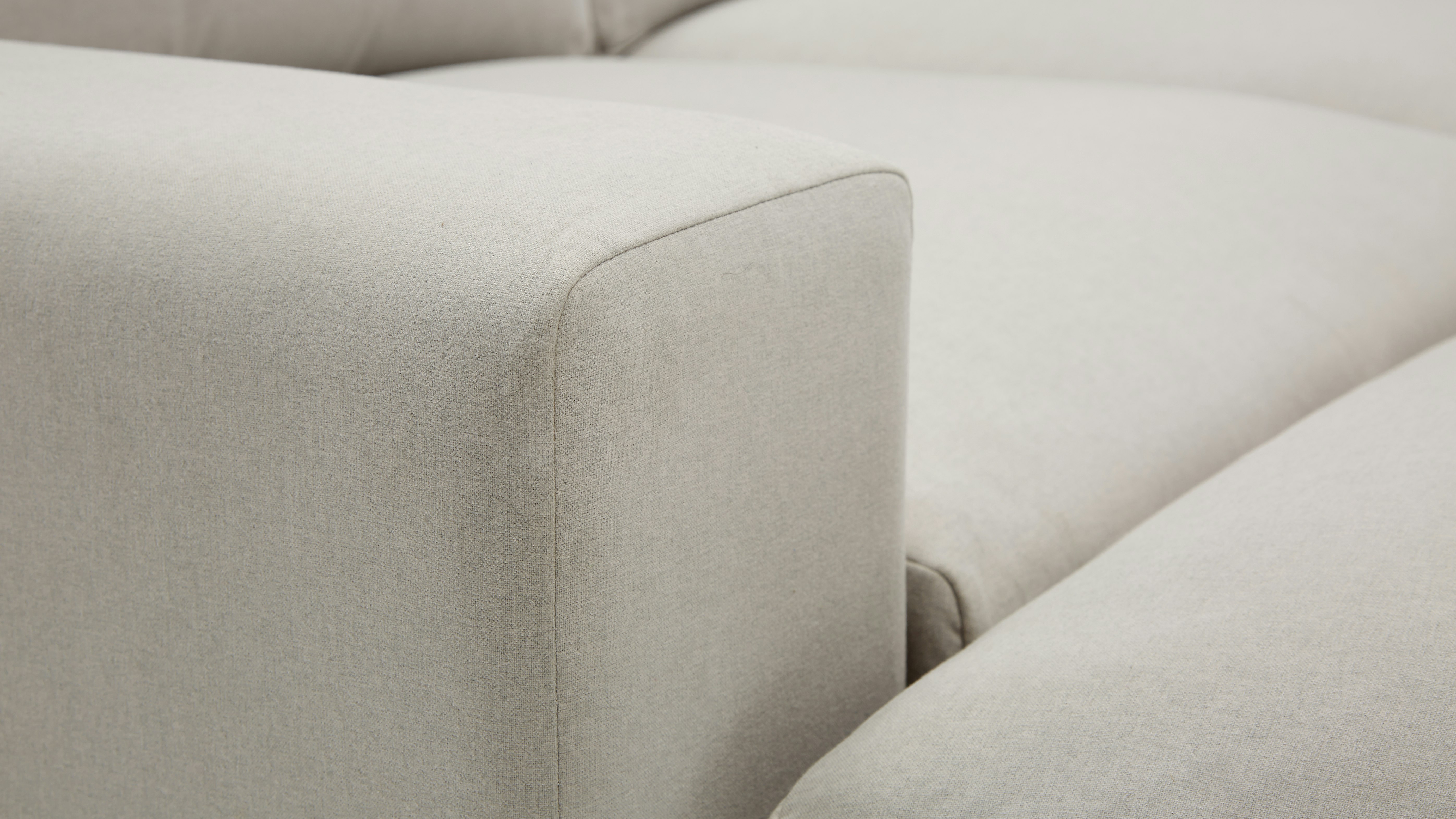 Holt Modular Sofa Bumper Sectional Devon Platinum