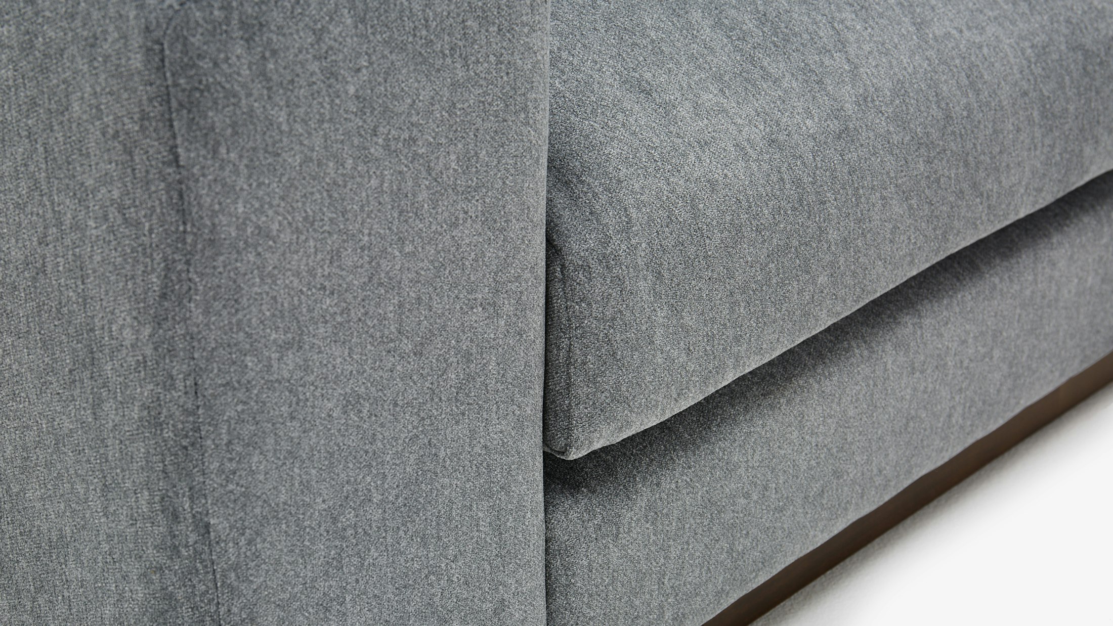 Holt Single Arm Chair Synergy Pewter Left