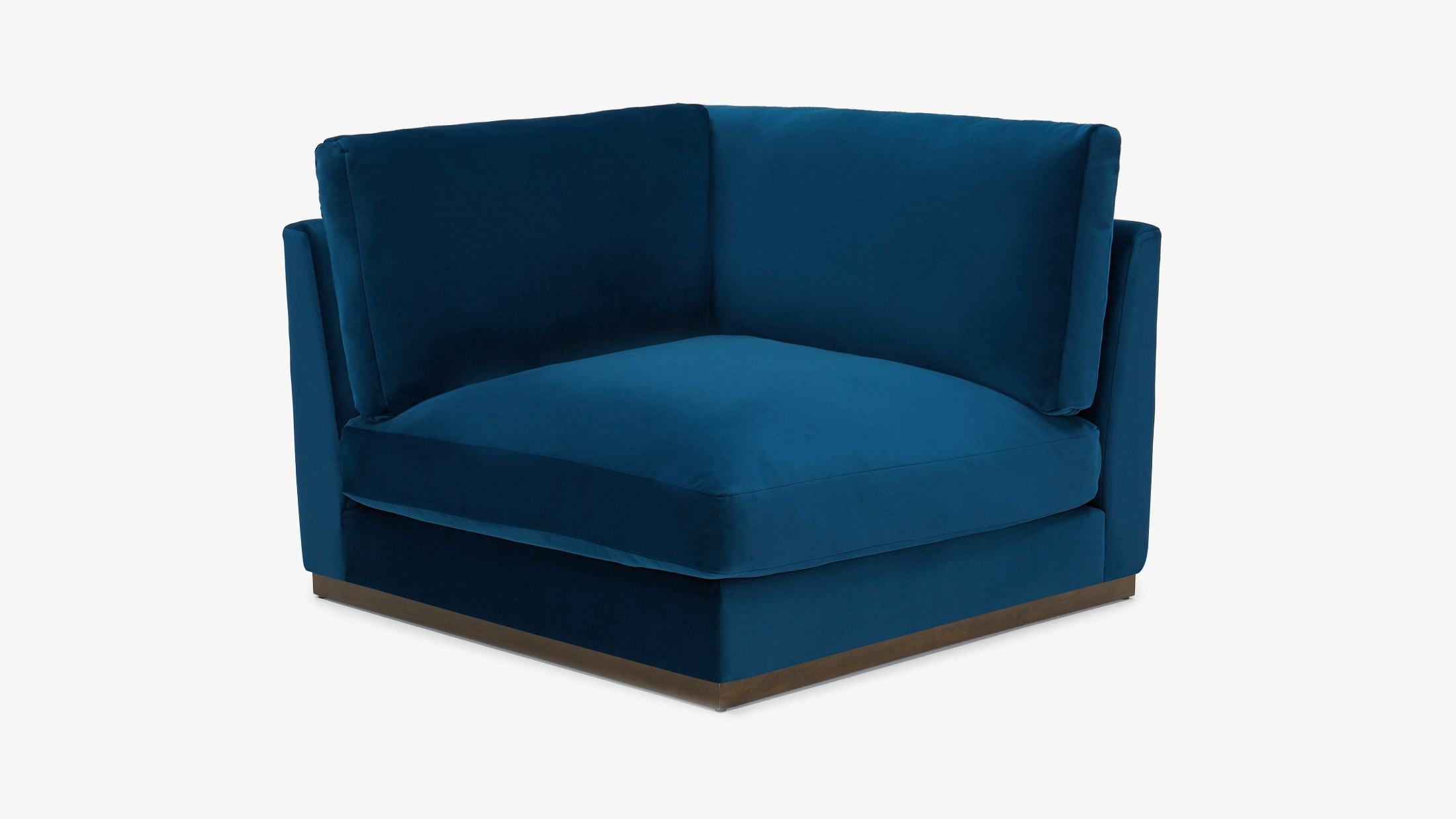 Holt Corner Chair Royale Cobalt