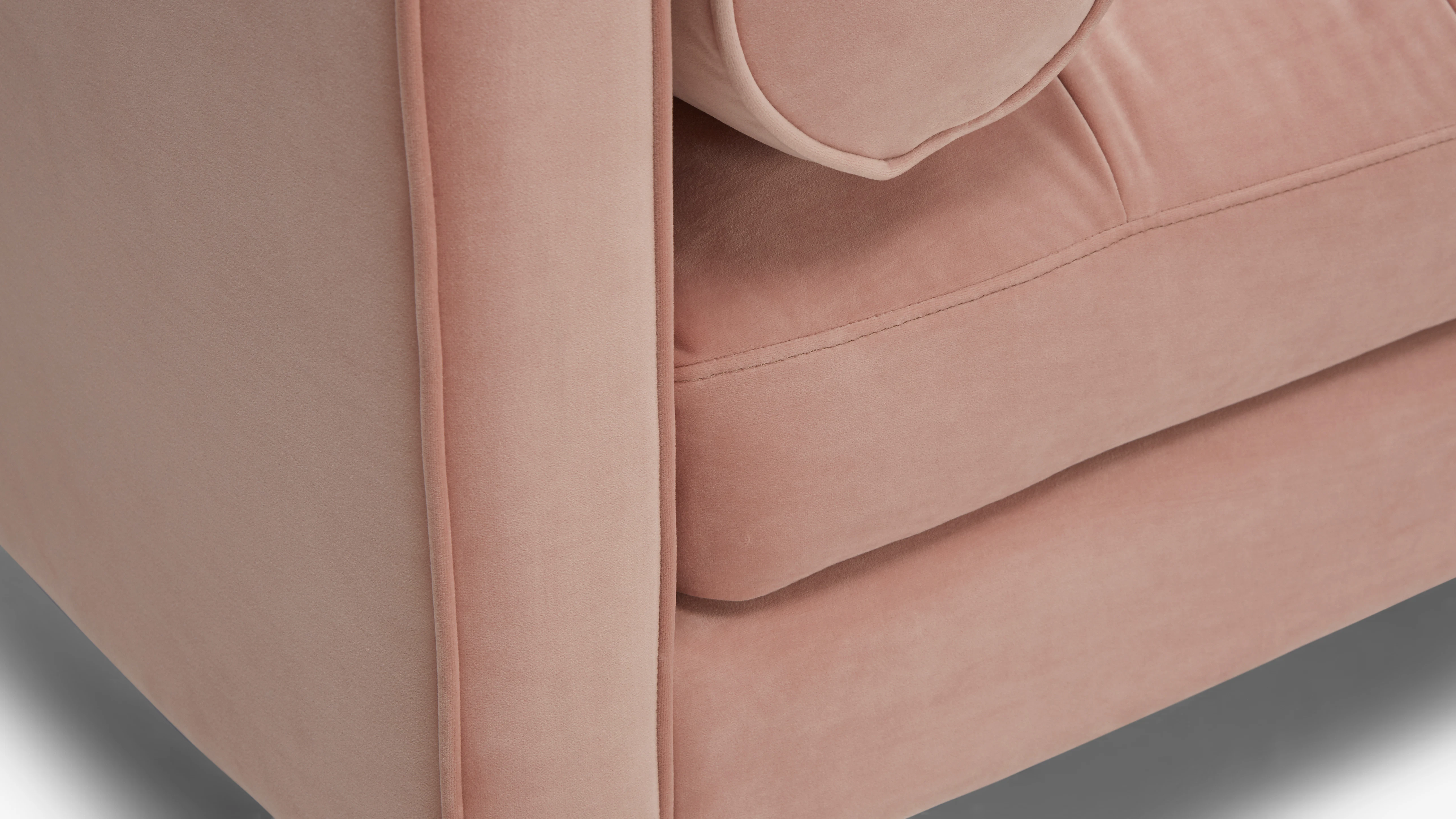 Hero Briar Bumper Sectional Royale Blush