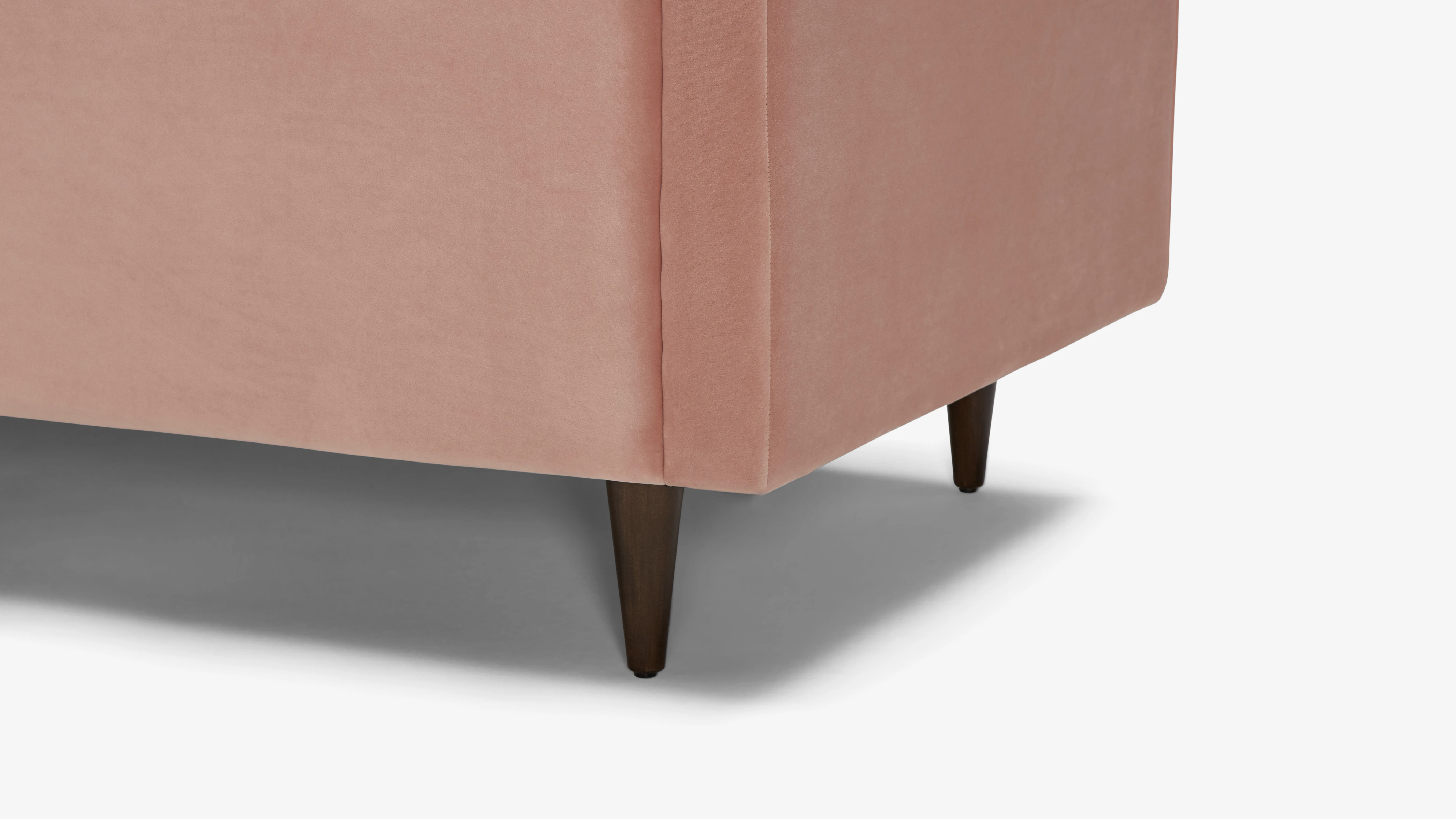 Hero Briar Bumper Sectional Royale Blush