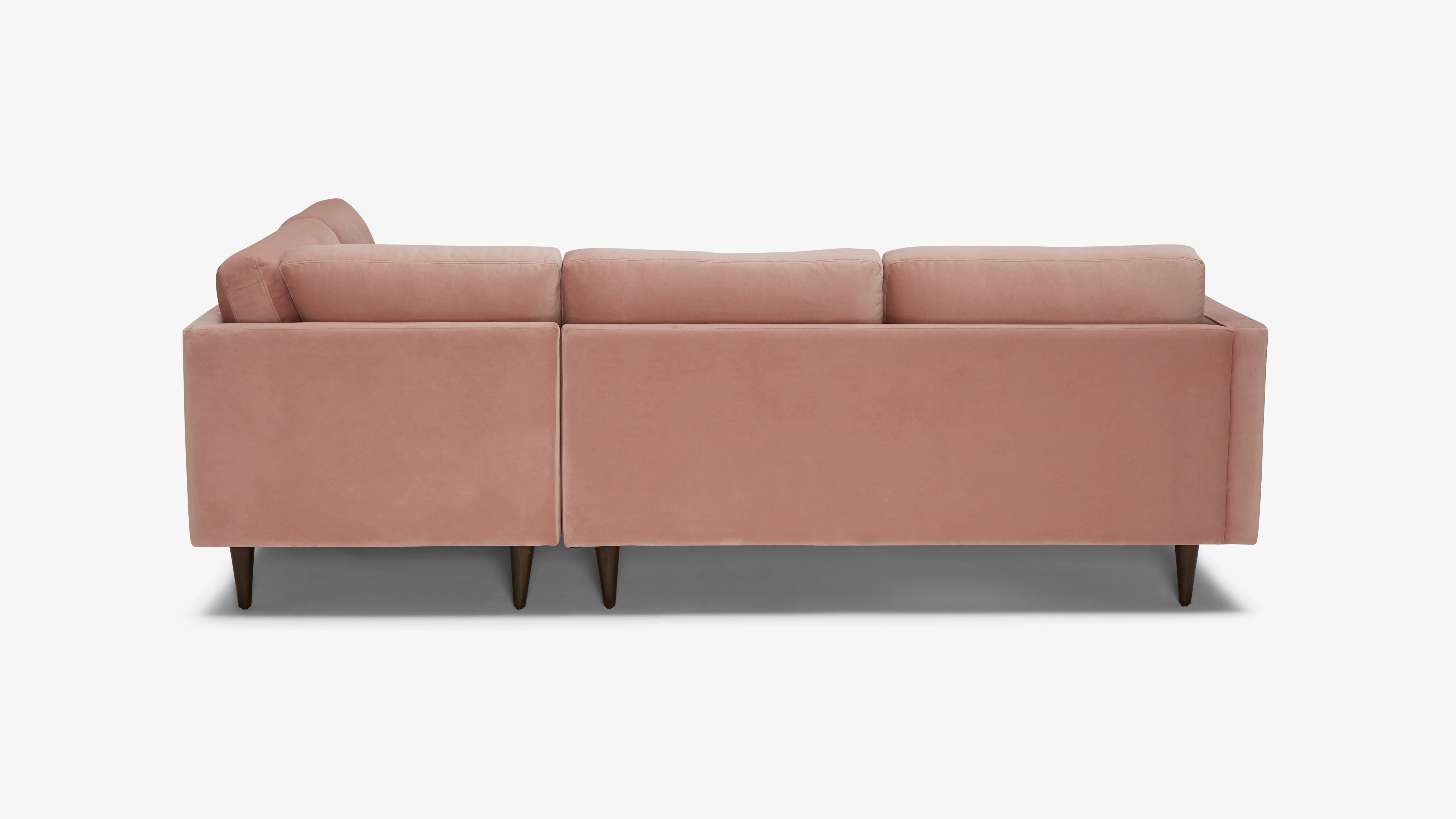 Hero Briar Bumper Sectional Royale Blush