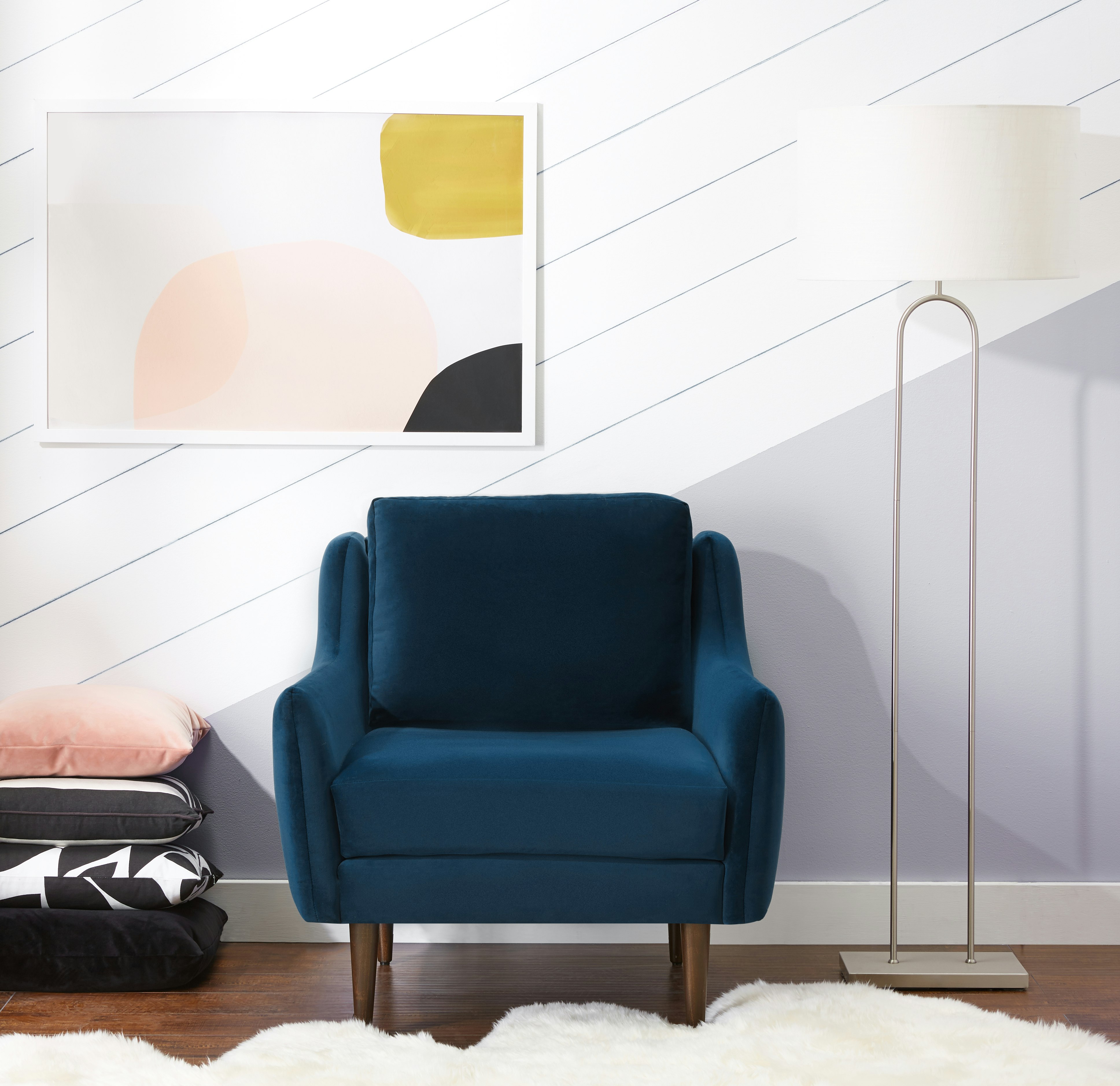 Bell Chair Royale Cobalt