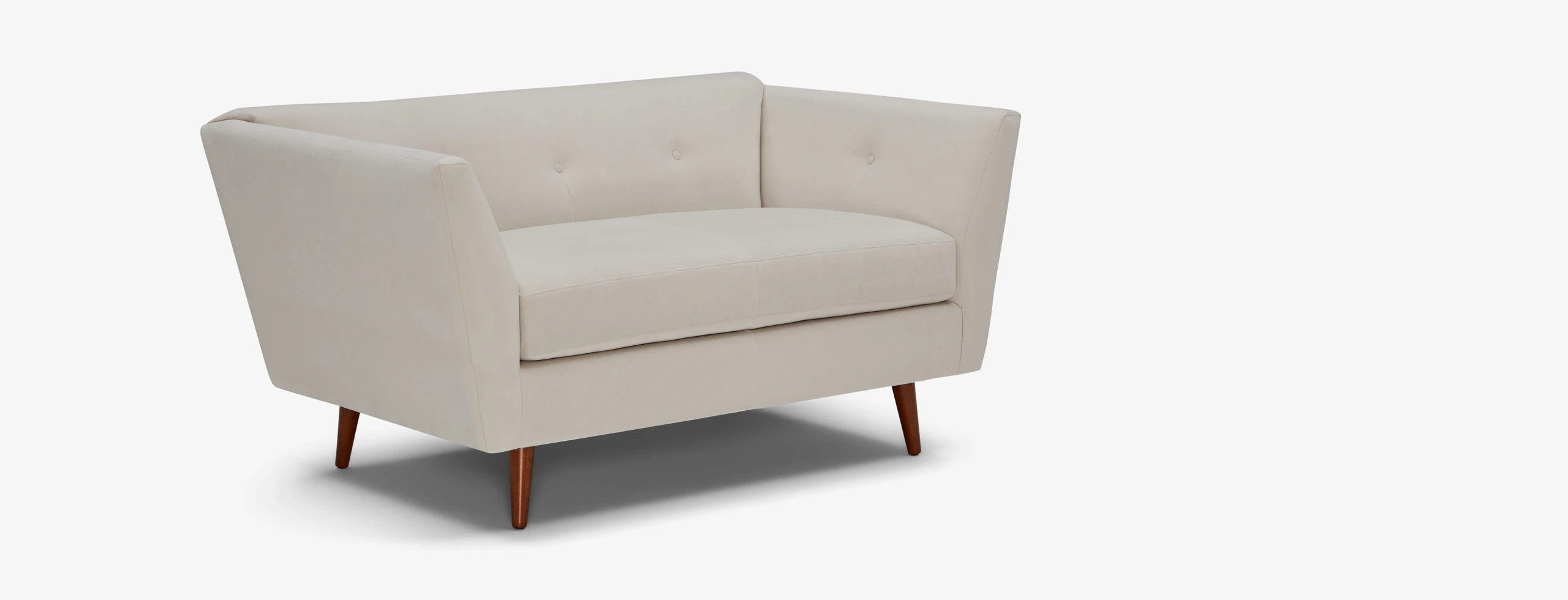 Duchess Apartment Sofa Pearl Luminance