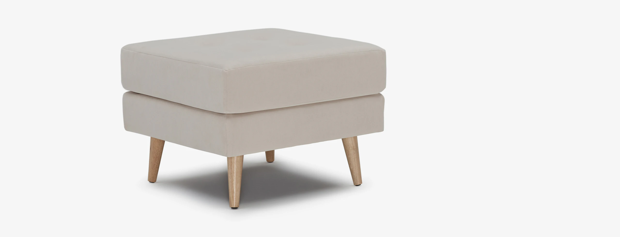 Duchess Ottoman Pearl Luminance
